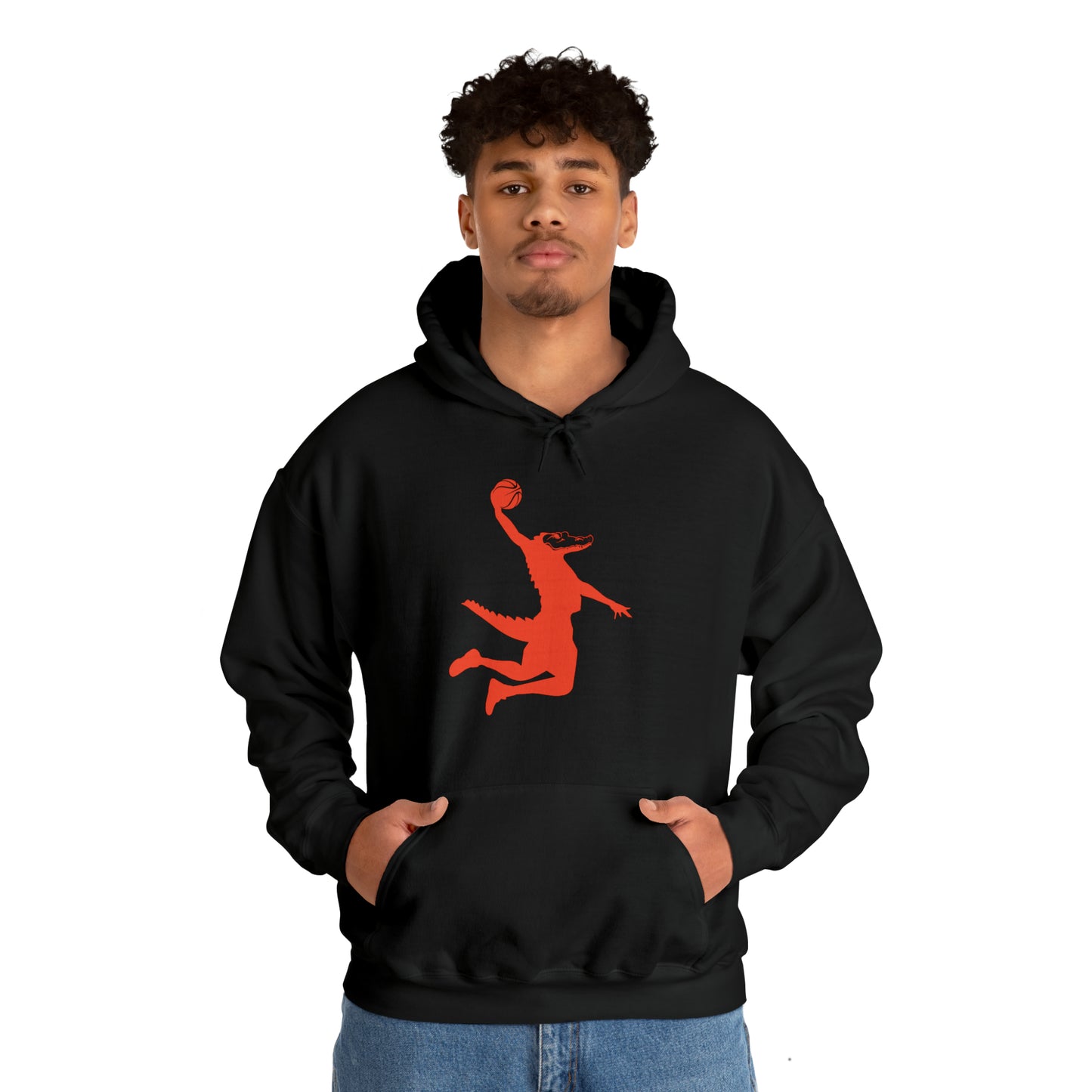 ChompMan Basketball (V6) Unisex Heavy Blend™ Hooded Sweatshirt