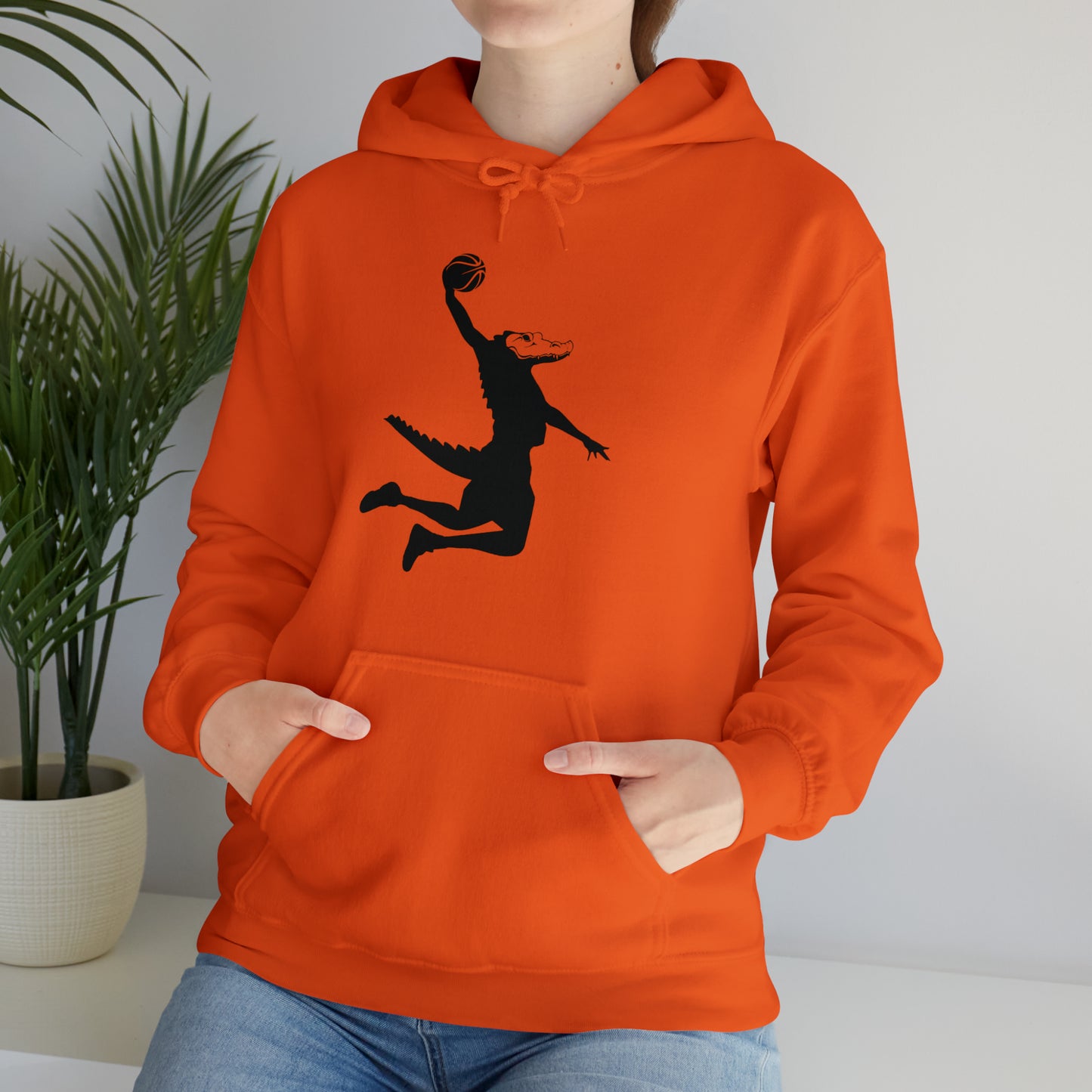 Unisex Heavy Blend™ Hooded Sweatshirt ChompMan (Black)