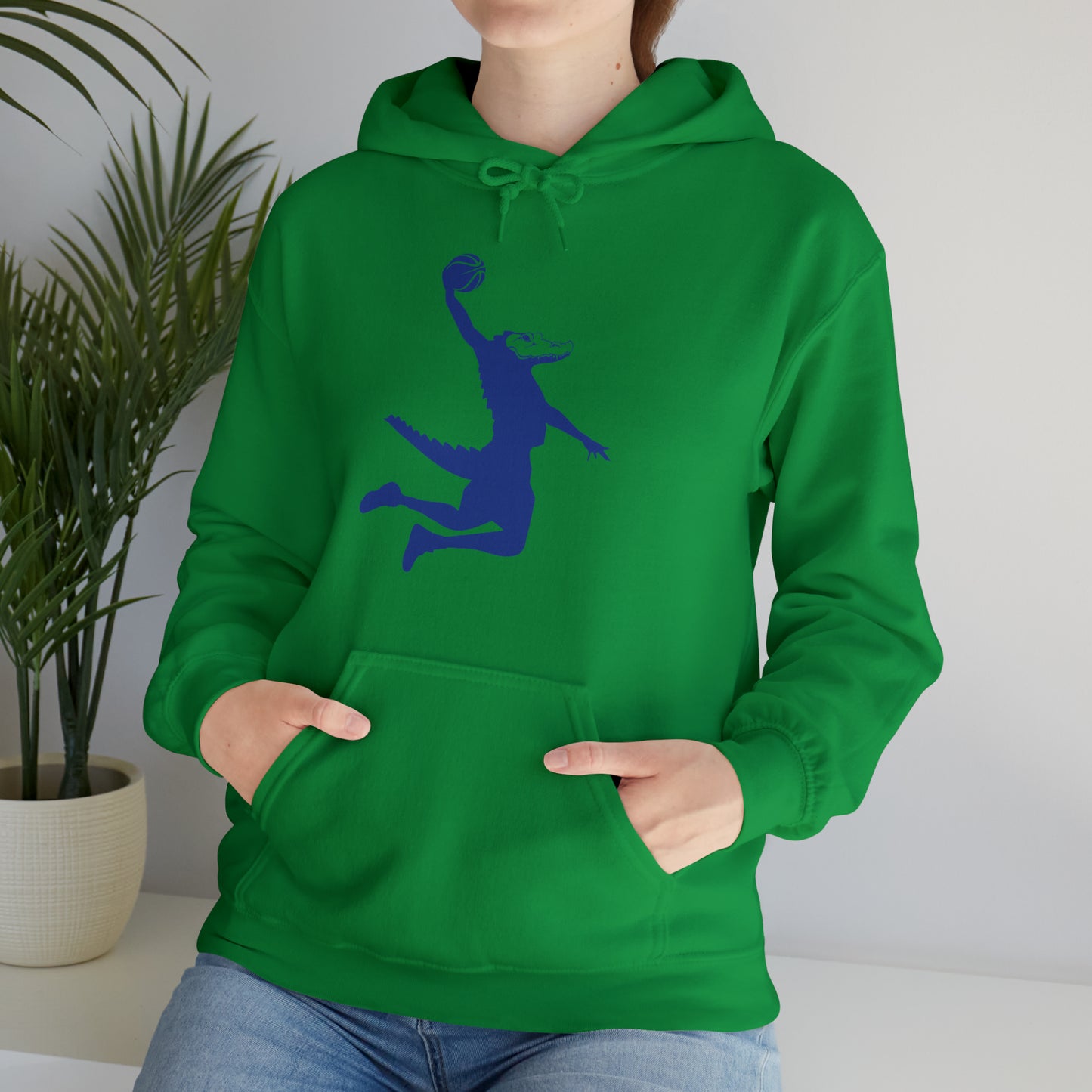 Unisex Heavy Blend™ Hooded Sweatshirt ChompMan (Blue)