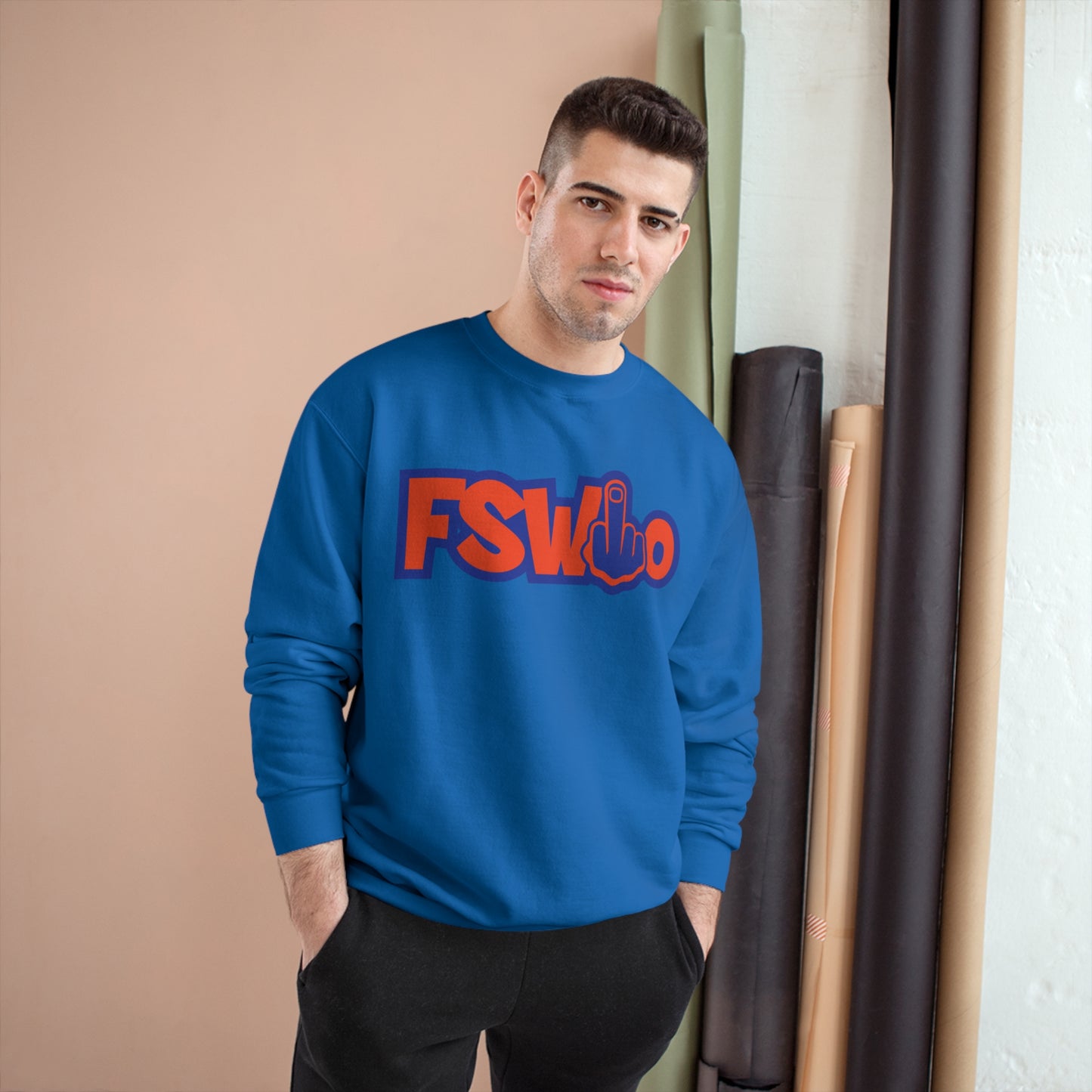 Champion Sweatshirt FSWho w/ Blue Finger