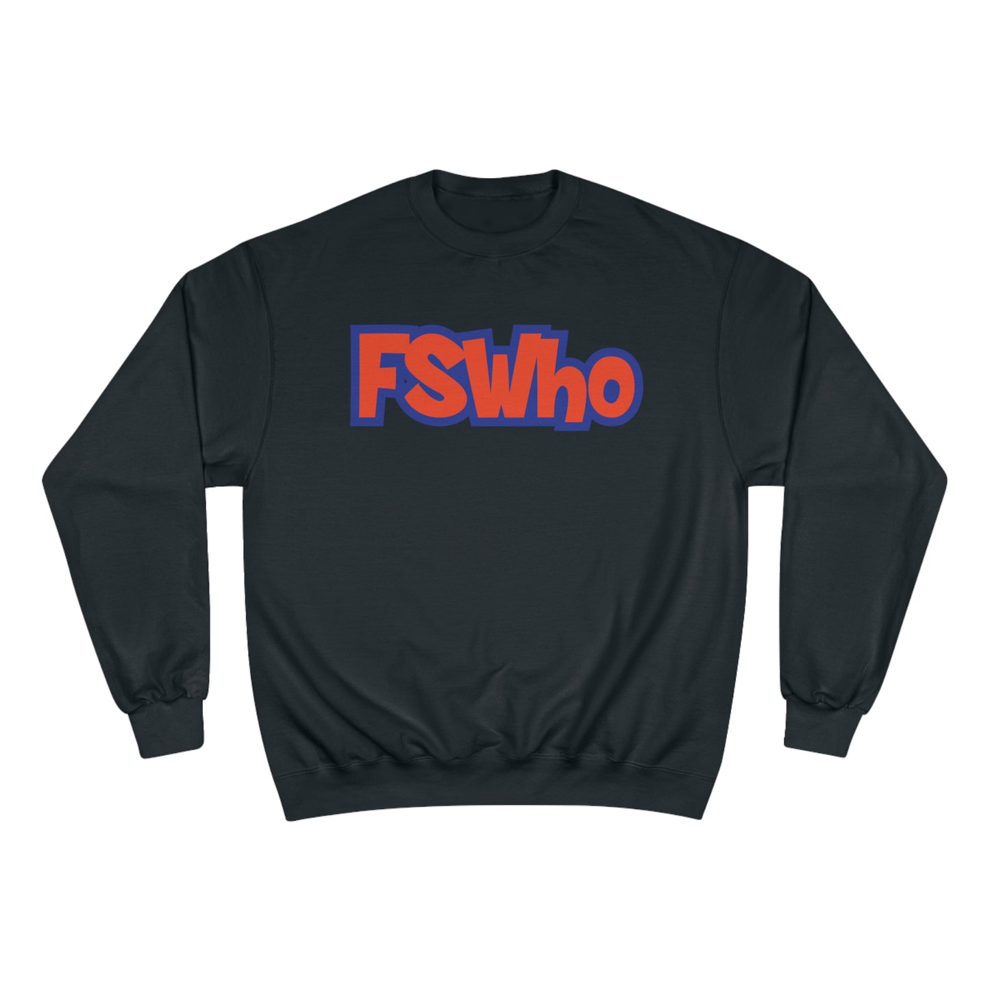 Champion Sweatshirt FSWho Orange Lettering