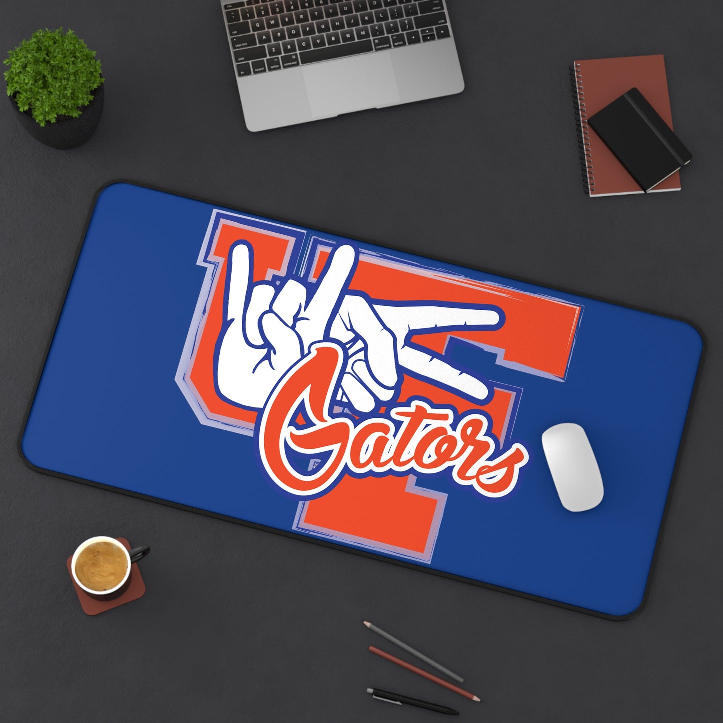 Desk Mat UF (Rock On) Gators Hands_V2