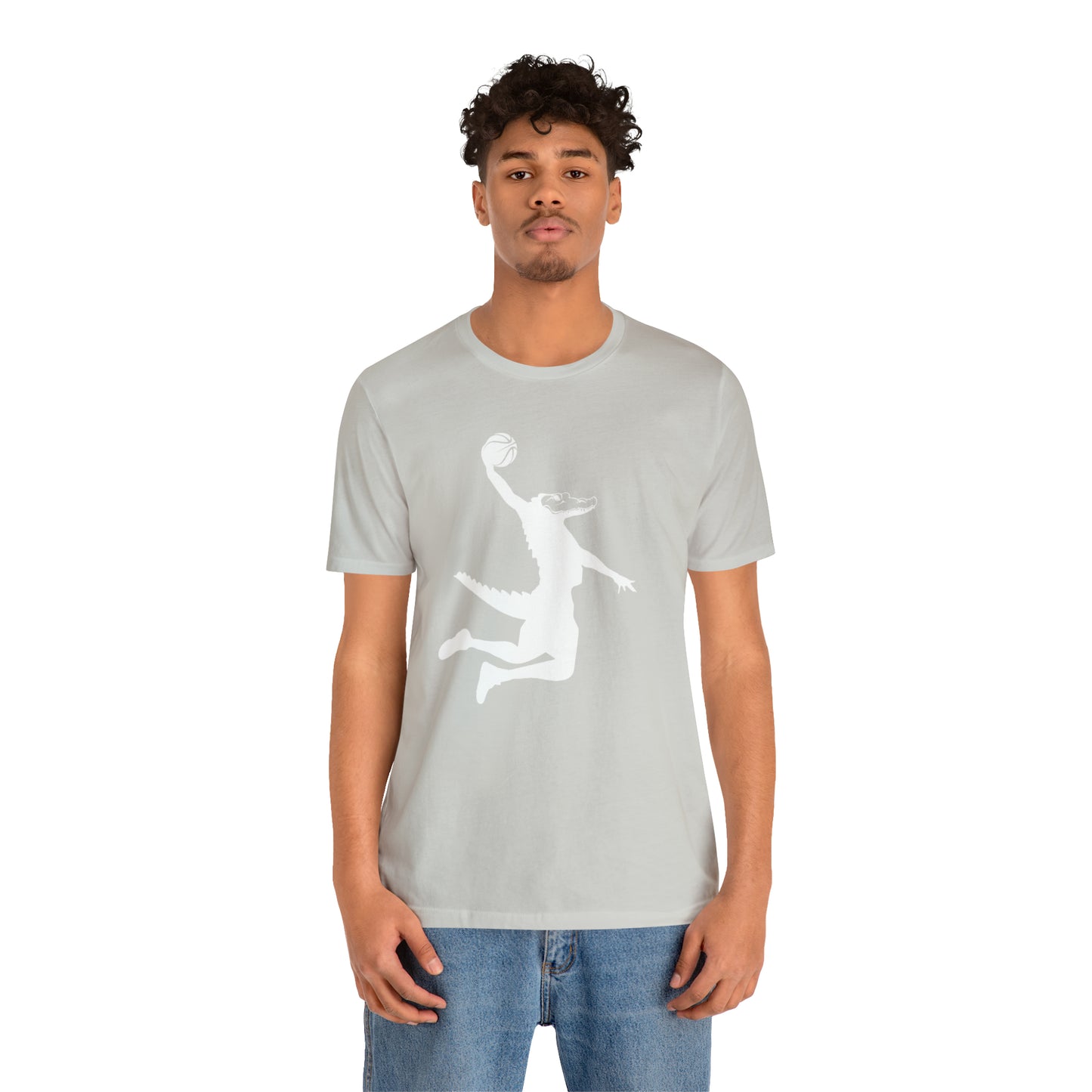 Unisex Jersey Short Sleeve Tee ChompMan (White)