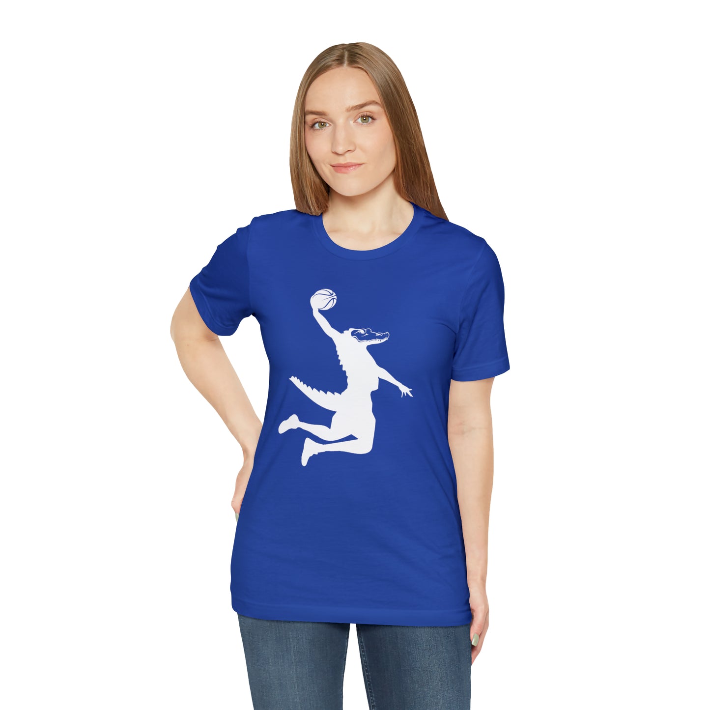 Unisex Jersey Short Sleeve Tee ChompMan (White)