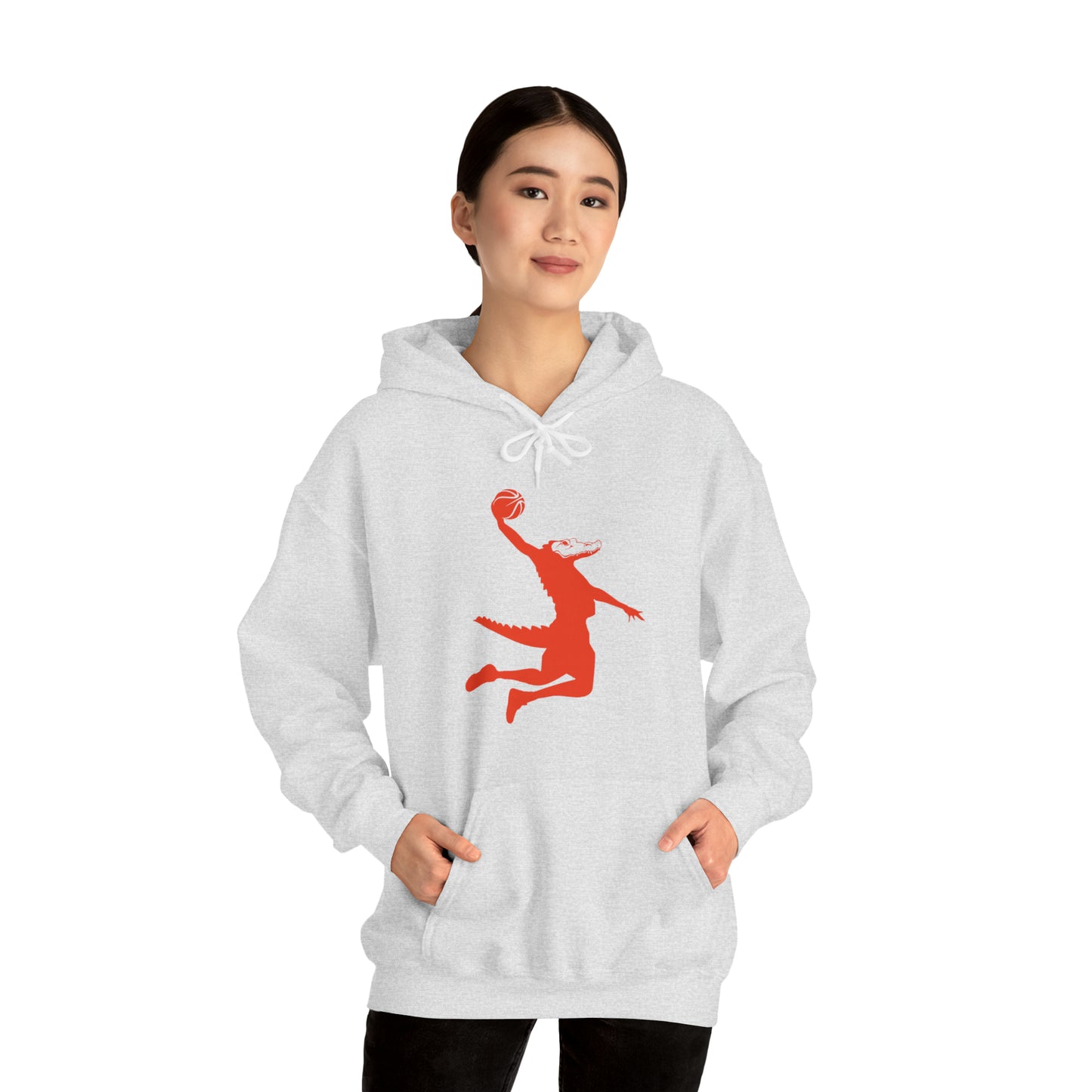 ChompMan Basketball (V6) Unisex Heavy Blend™ Hooded Sweatshirt