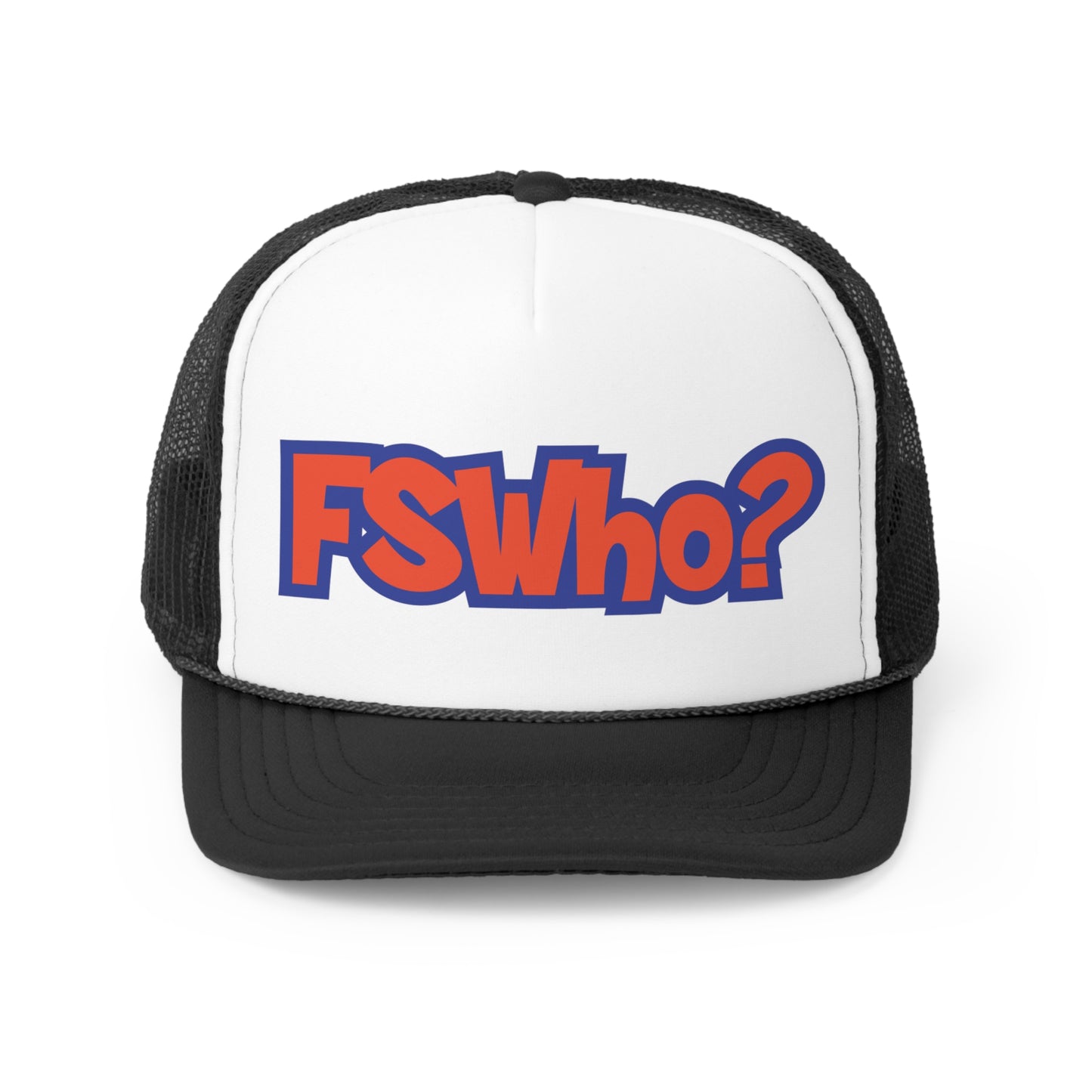 Trucker Caps FSWho w/? Orange Lettering