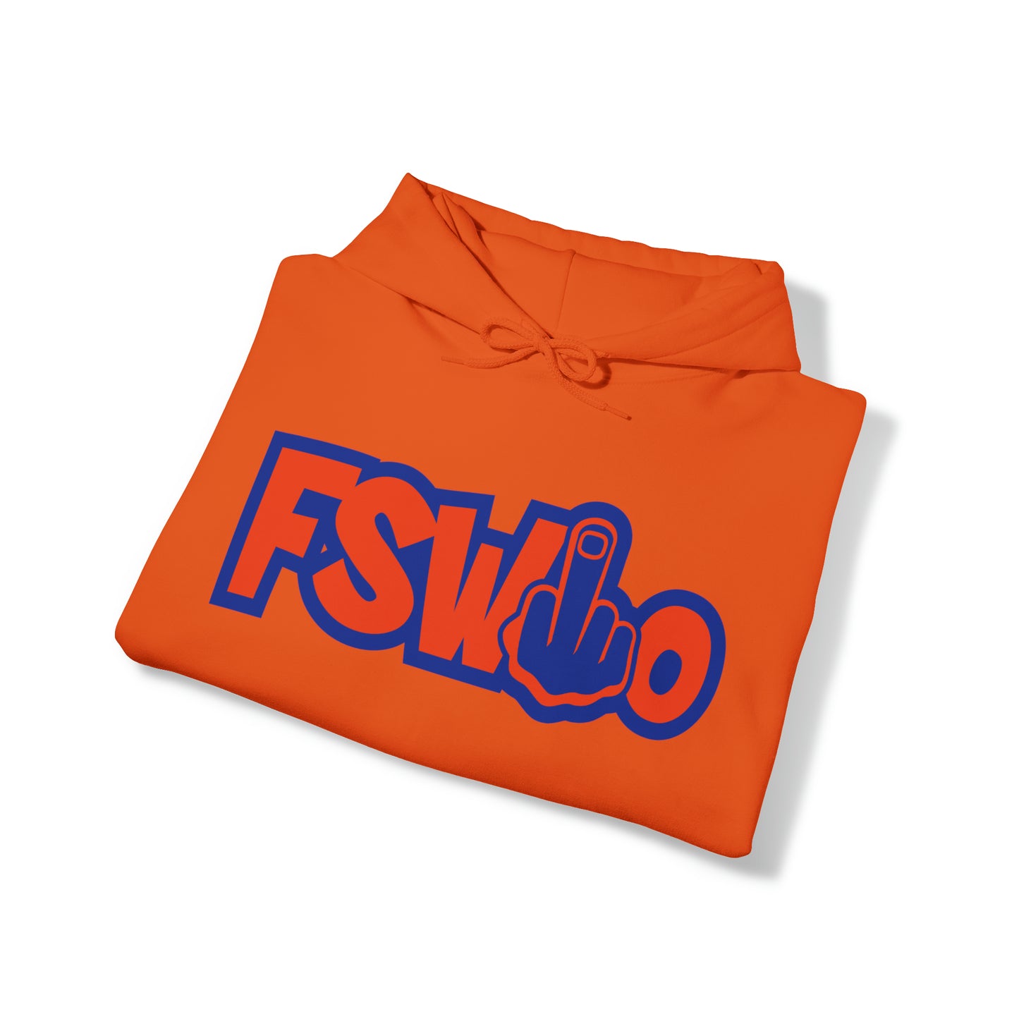Unisex Heavy Blend™ Hooded Sweatshirt FSWho w/Blue Finger
