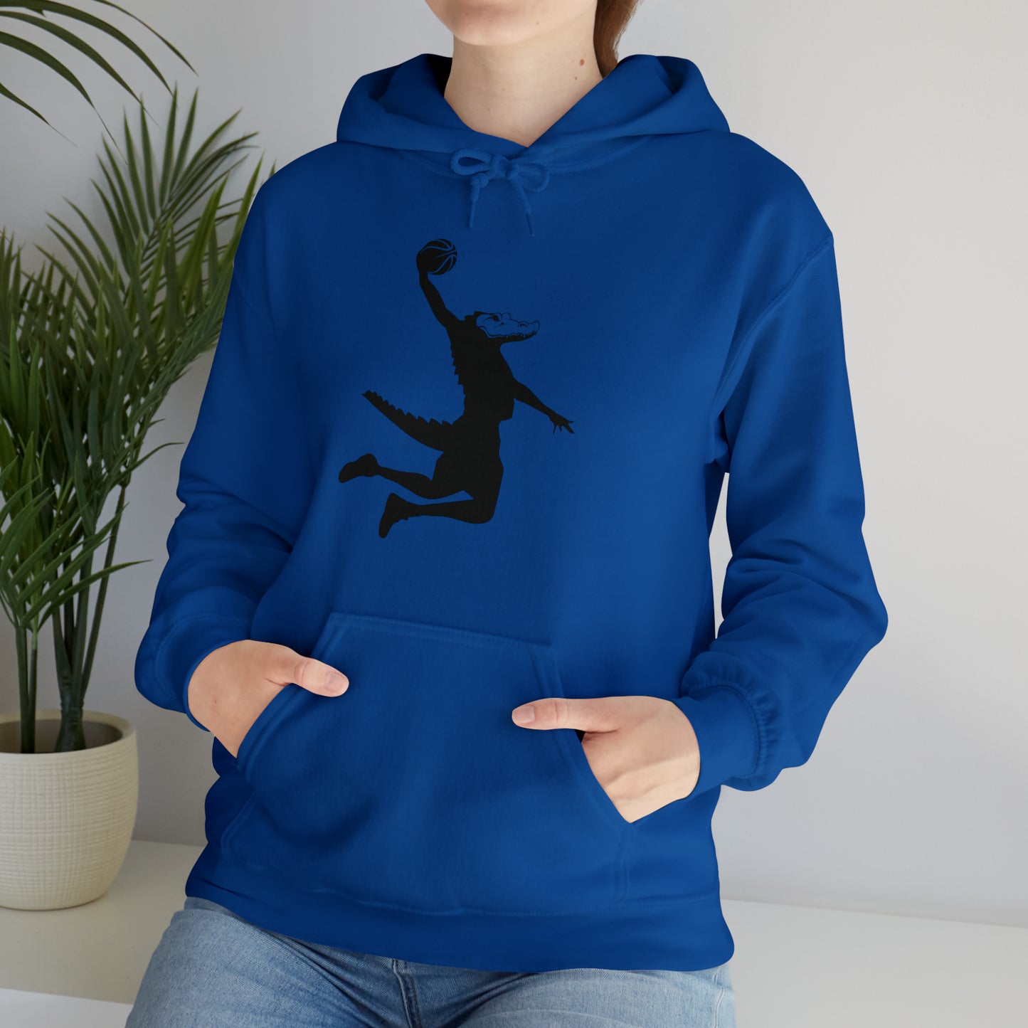 Unisex Heavy Blend™ Hooded Sweatshirt ChompMan (Black)