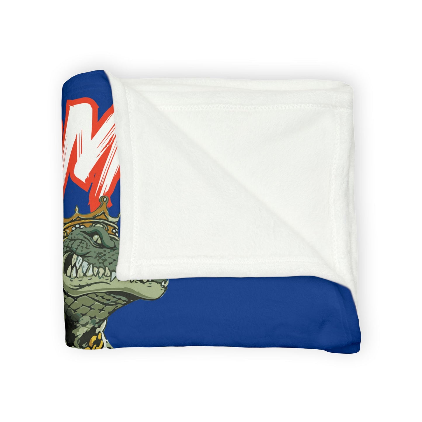 Swamp Kingz (V1) Soft Polyester Blanket