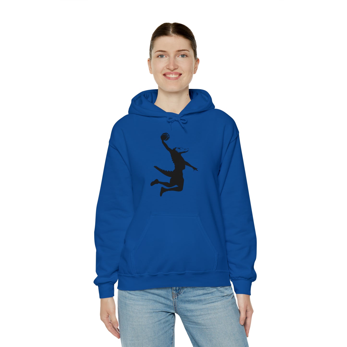 Unisex Heavy Blend™ Hooded Sweatshirt ChompMan (Black)