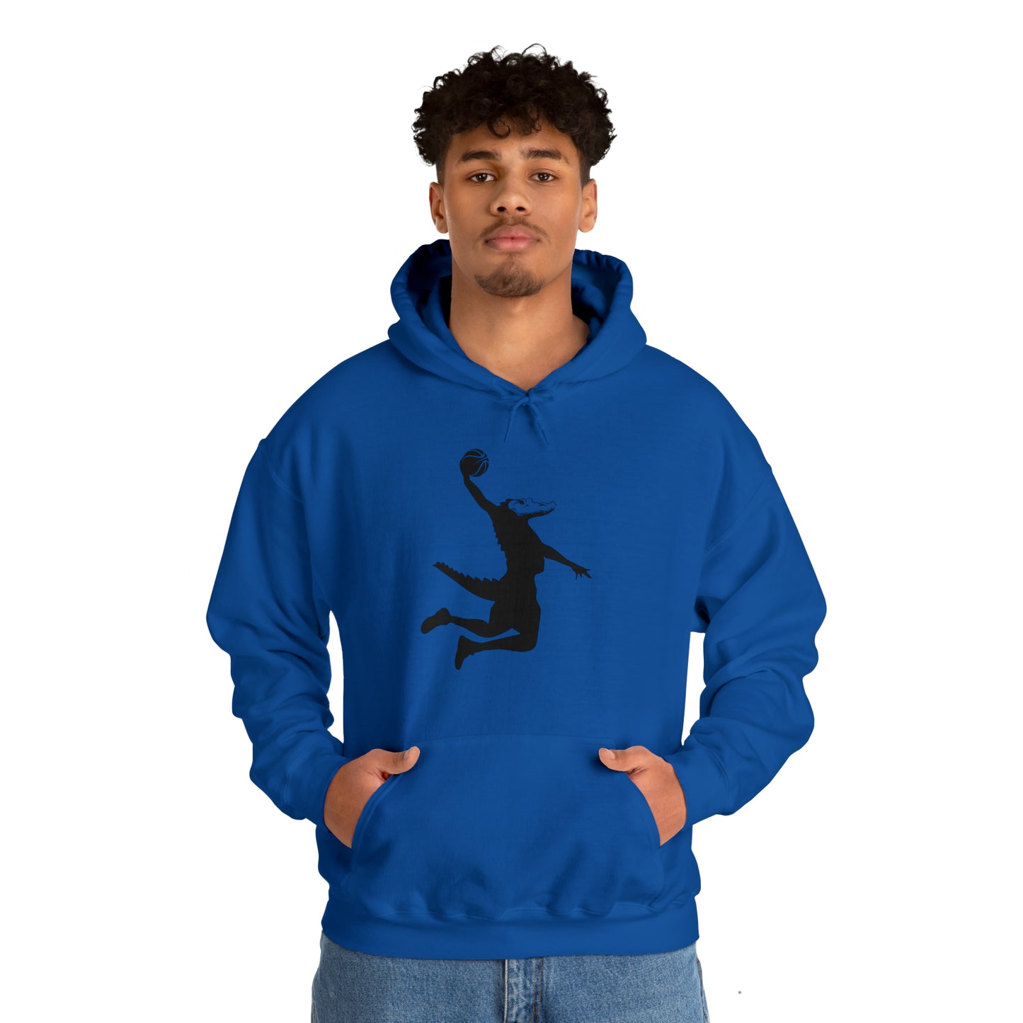 Unisex Heavy Blend™ Hooded Sweatshirt ChompMan (Black)