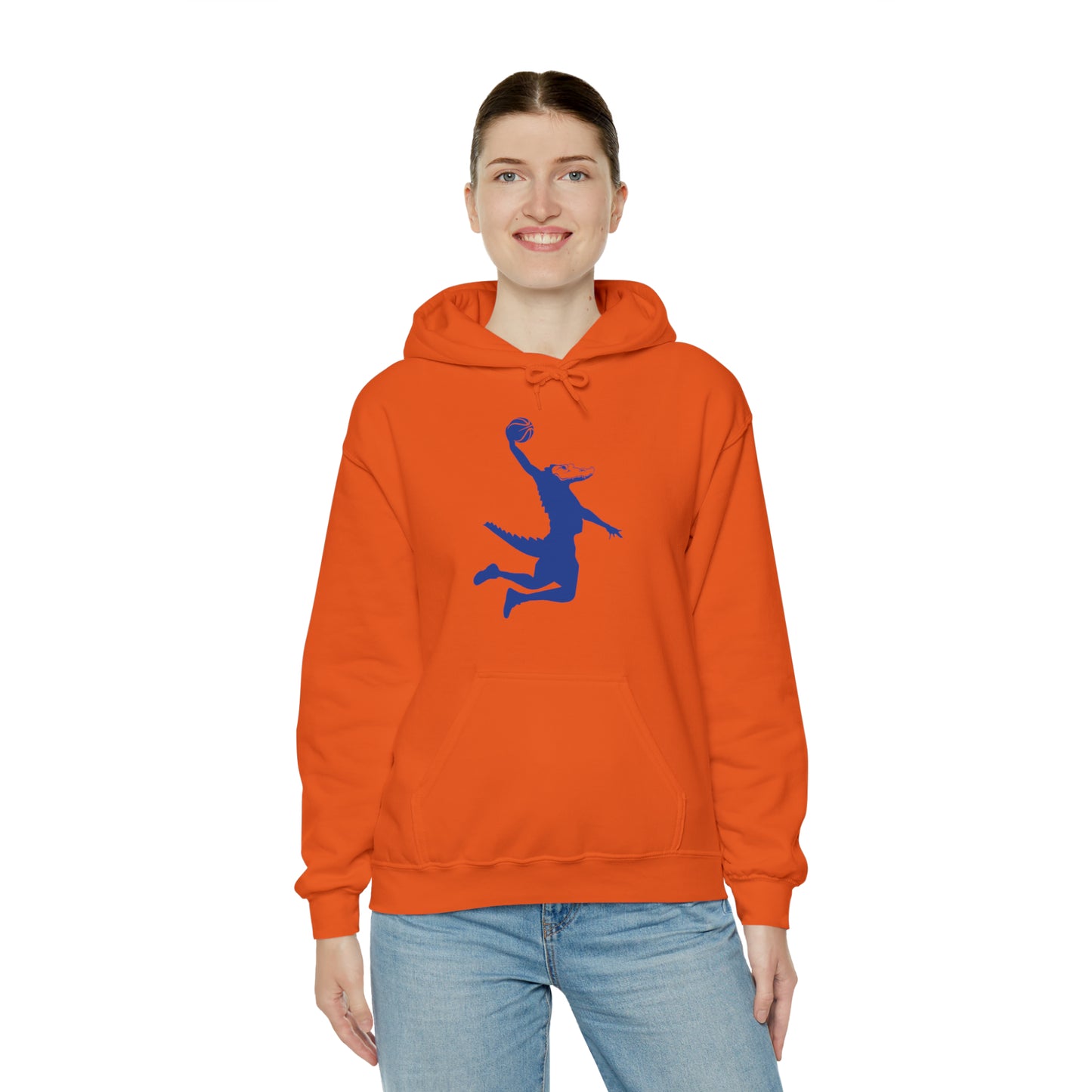 Unisex Heavy Blend™ Hooded Sweatshirt ChompMan (Blue)