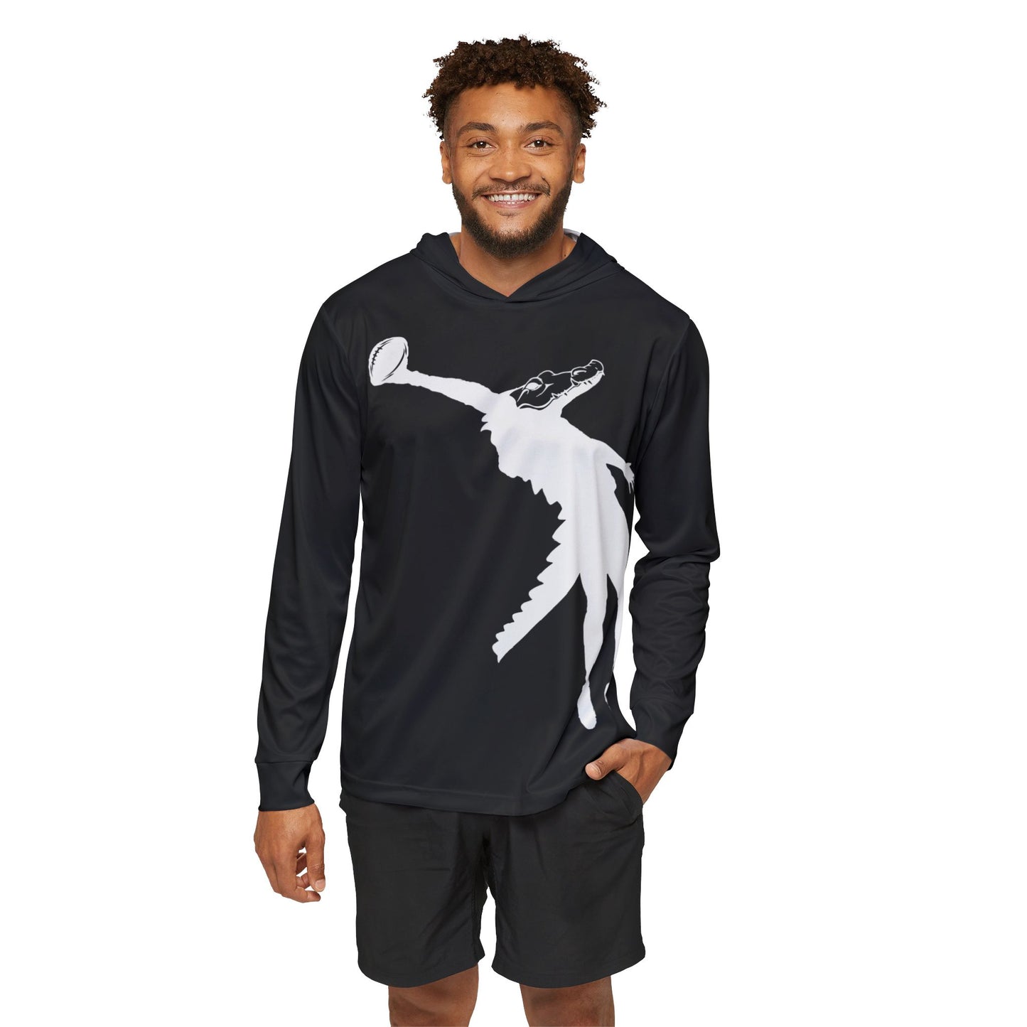 ChompMan Football (V7) Men's Sports Warmup Hoodie (AOP)