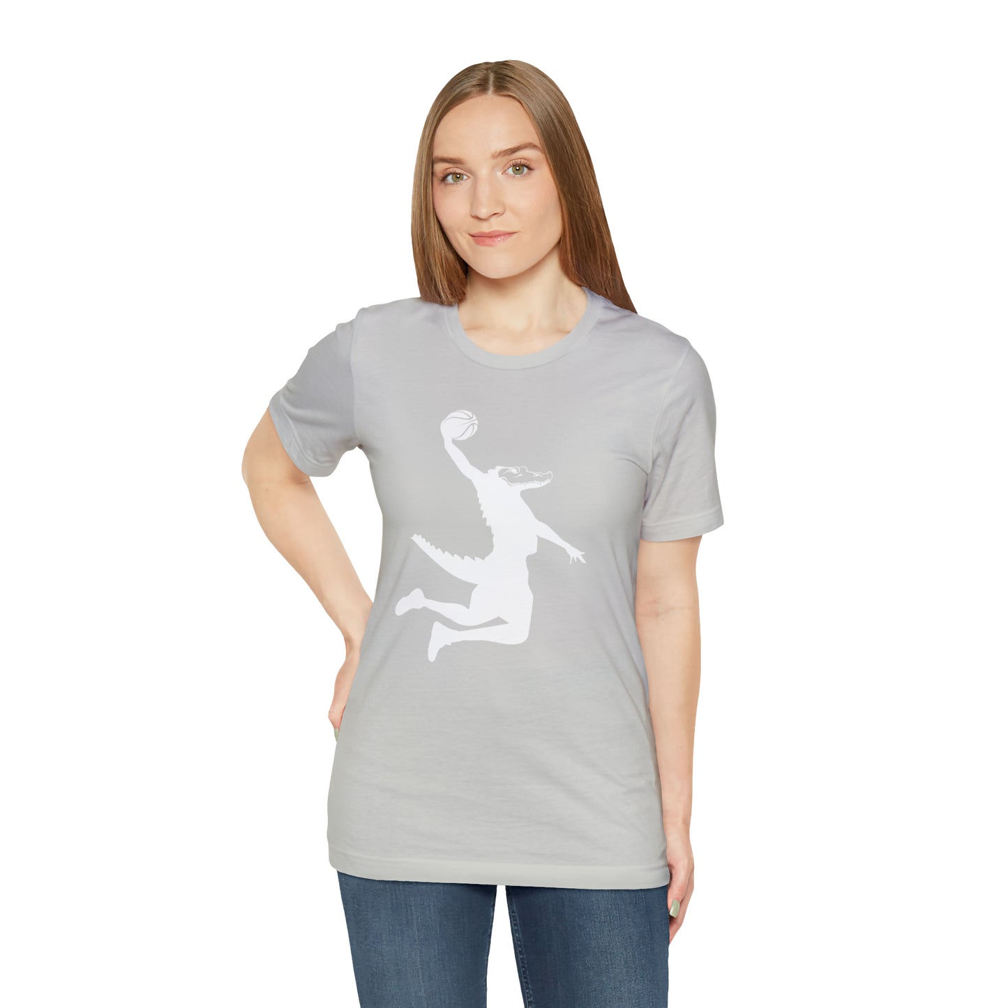 Unisex Jersey Short Sleeve Tee ChompMan (White)