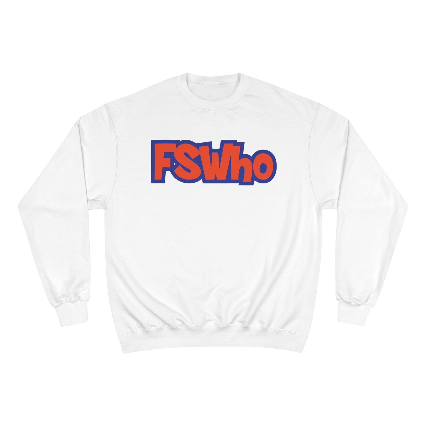 Champion Sweatshirt FSWho Orange Lettering