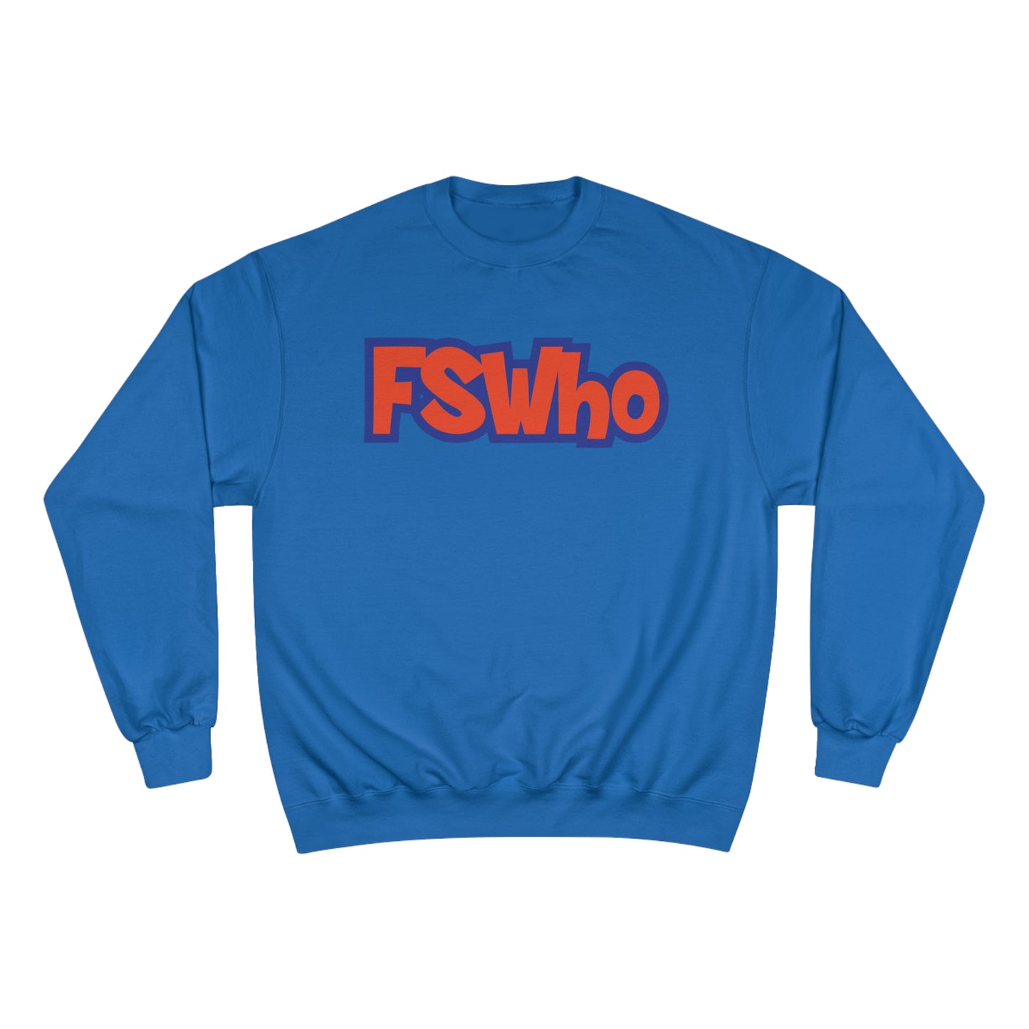 Champion Sweatshirt FSWho Orange Lettering