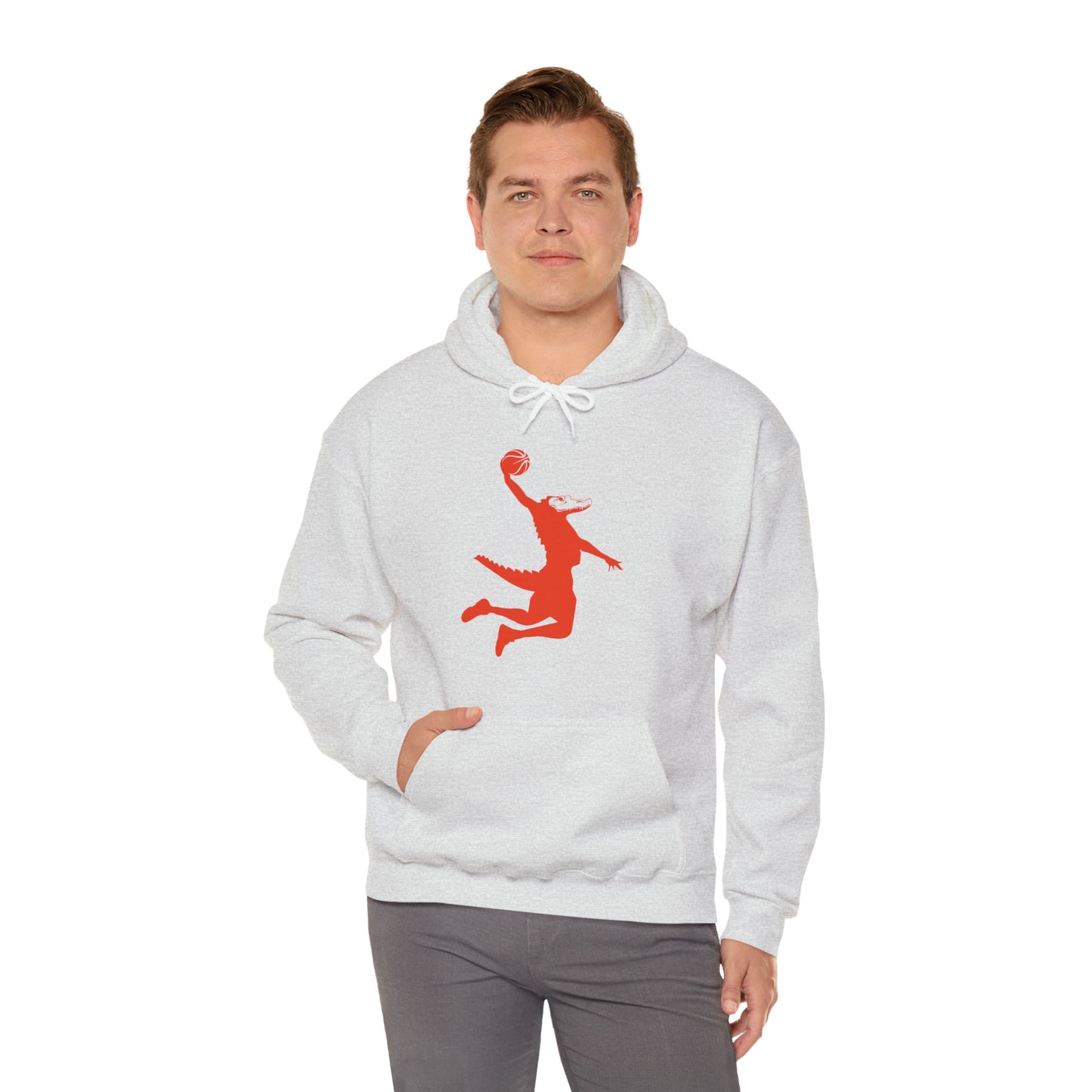 ChompMan Basketball (V6) Unisex Heavy Blend™ Hooded Sweatshirt