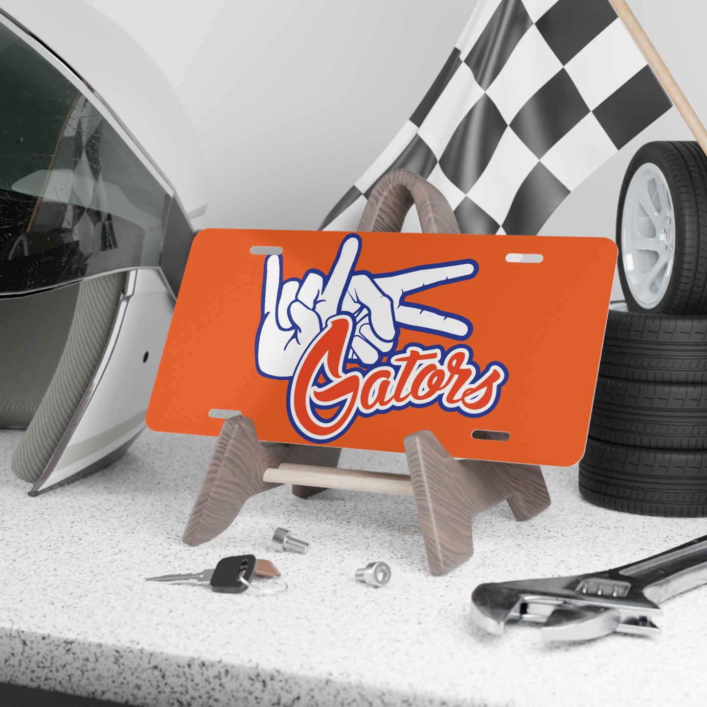 UF Gators (V3) Vanity Plate