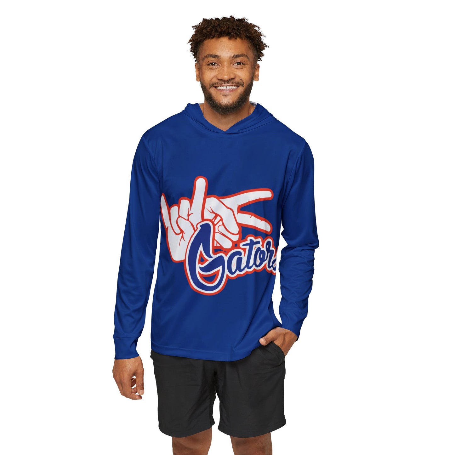 UF Gators (V4 / Blue) Men's Sports Warmup Hoodie (AOP)