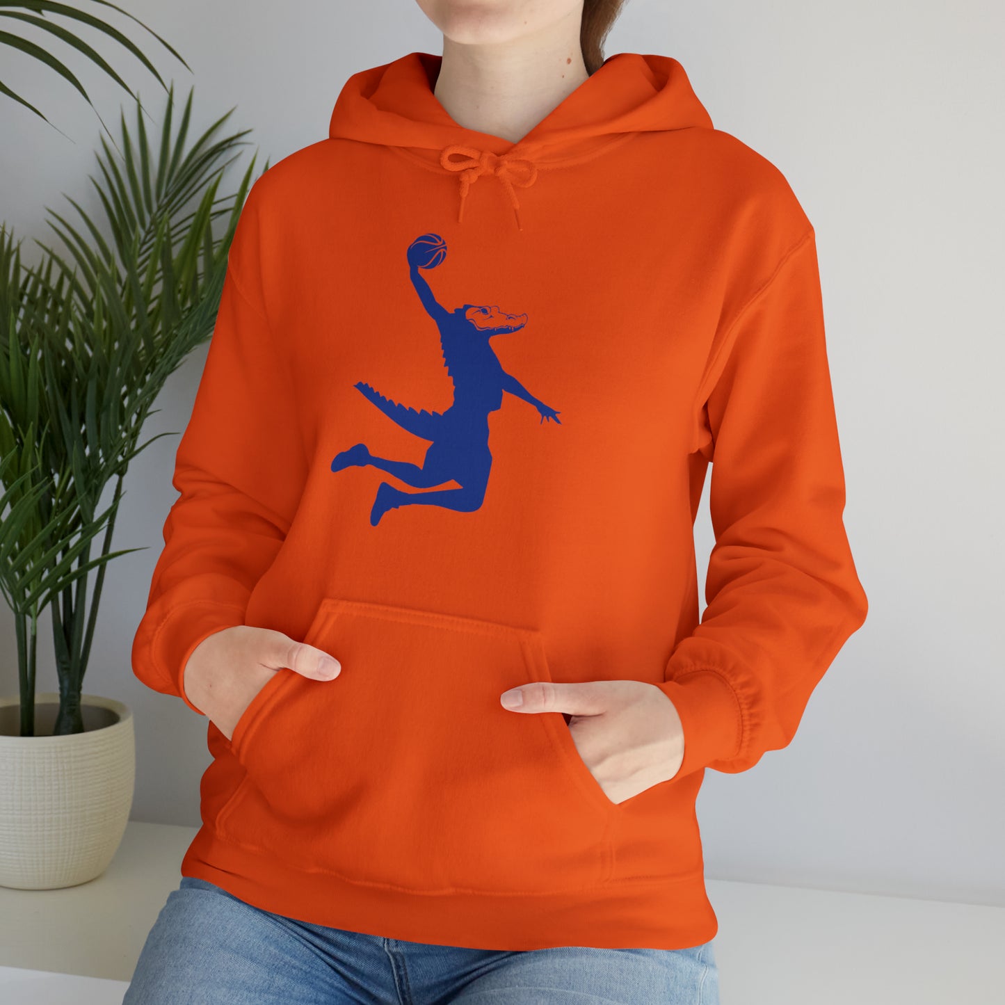 Unisex Heavy Blend™ Hooded Sweatshirt ChompMan (Blue)