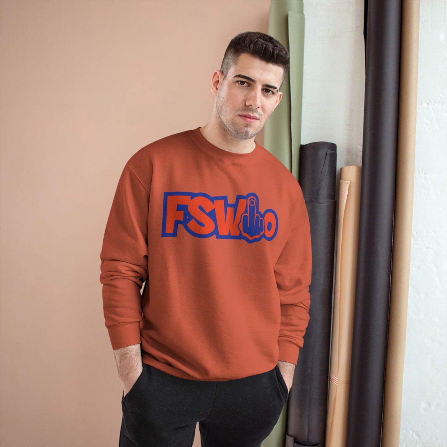 Champion Sweatshirt FSWho w/ Blue Finger