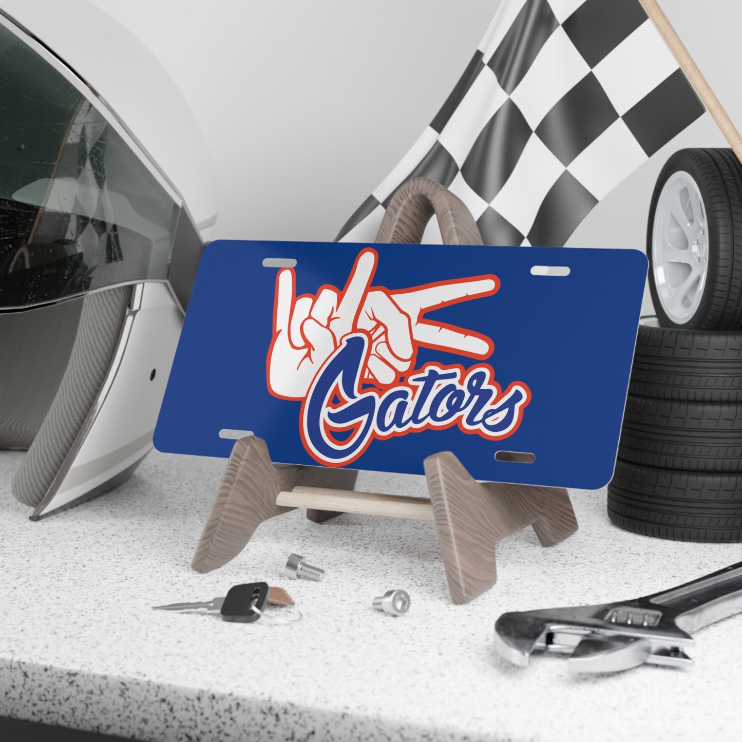 UF Gators (V4) Vanity Plate