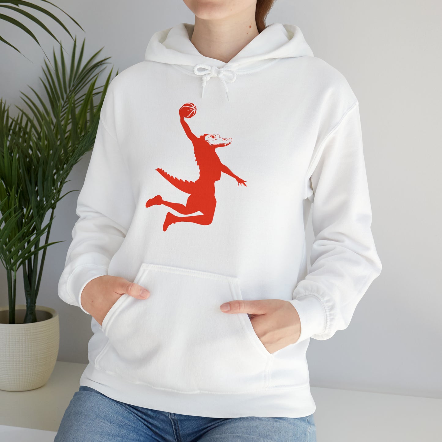 ChompMan Basketball (V6) Unisex Heavy Blend™ Hooded Sweatshirt