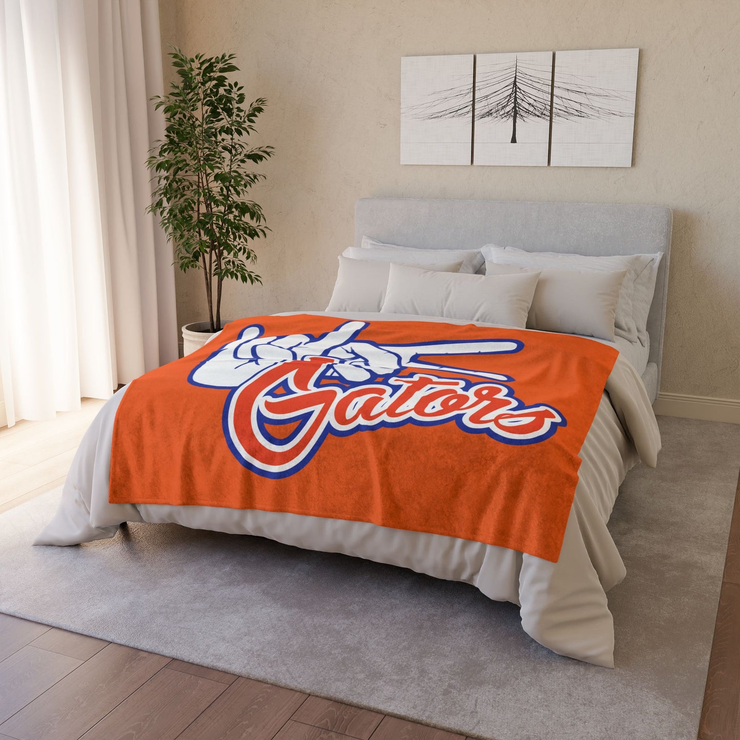 UF Gators (V3) Soft Polyester Blanket