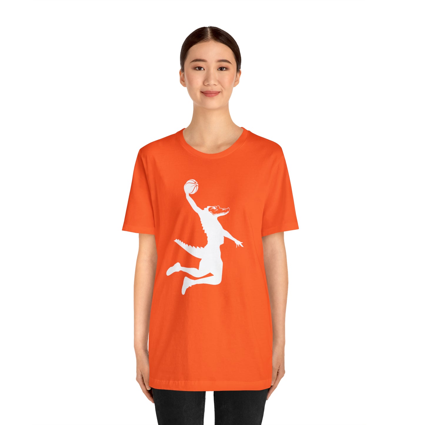 Unisex Jersey Short Sleeve Tee ChompMan (White)