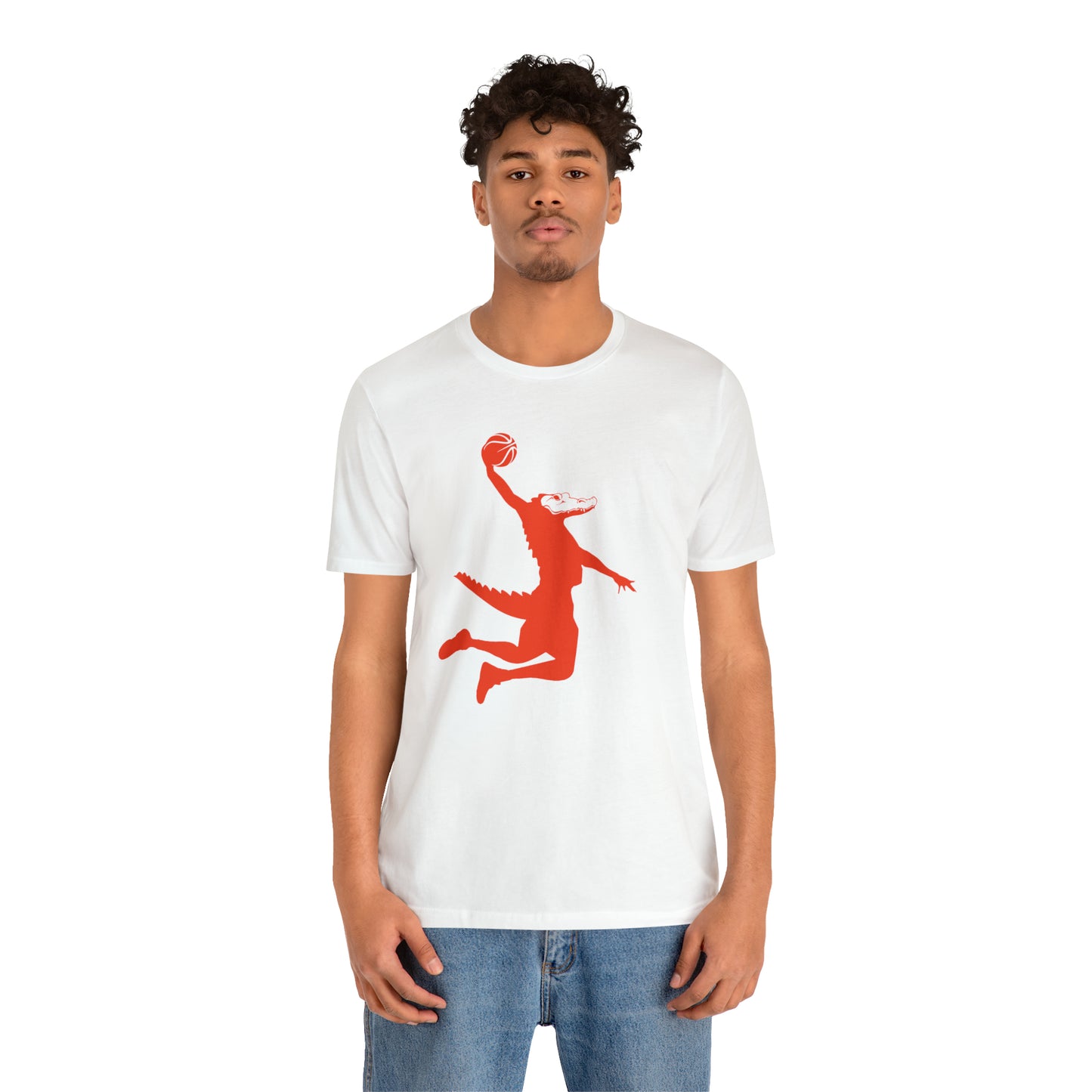 Unisex Jersey Short Sleeve Tee ChompMan (Orange)