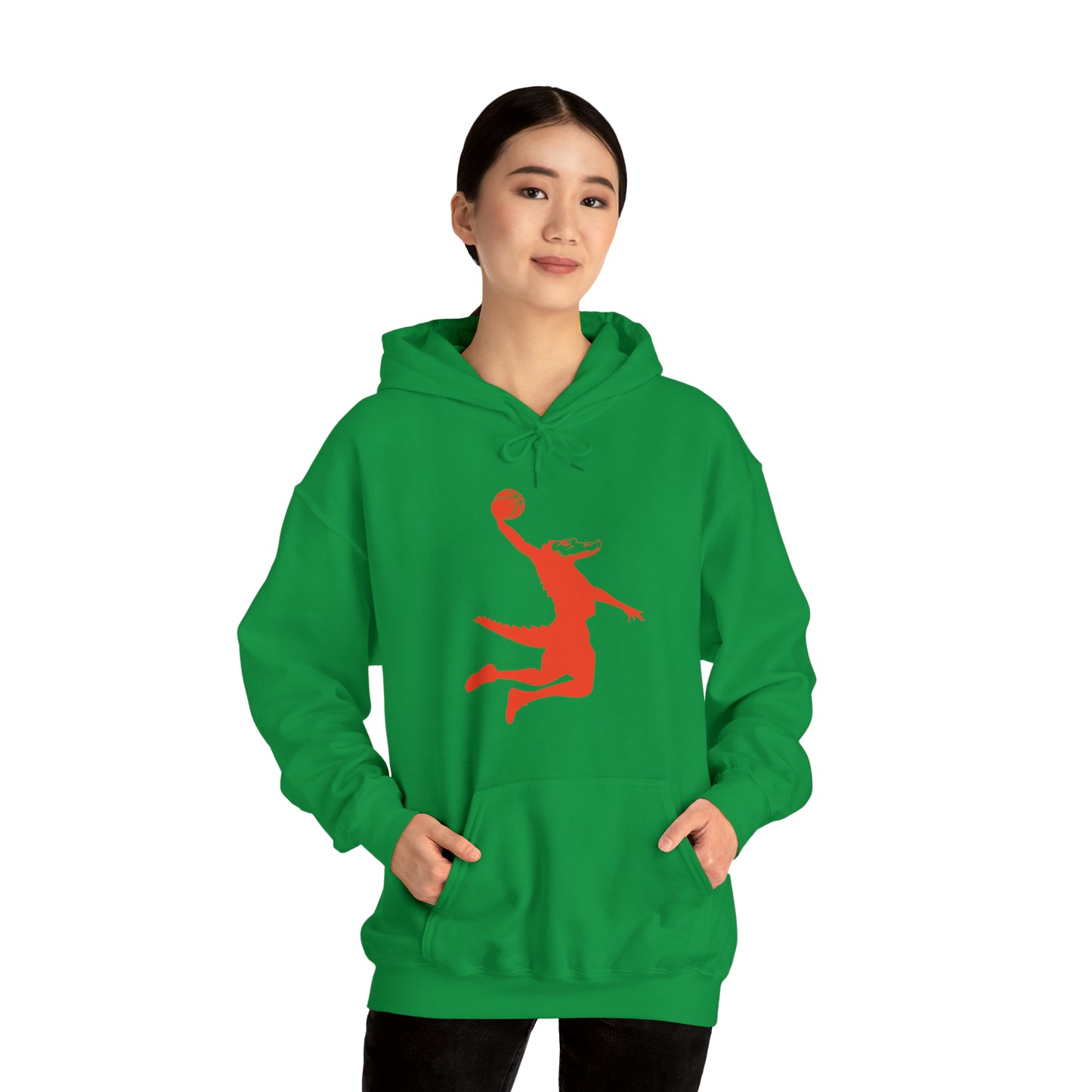 ChompMan Basketball (V6) Unisex Heavy Blend™ Hooded Sweatshirt
