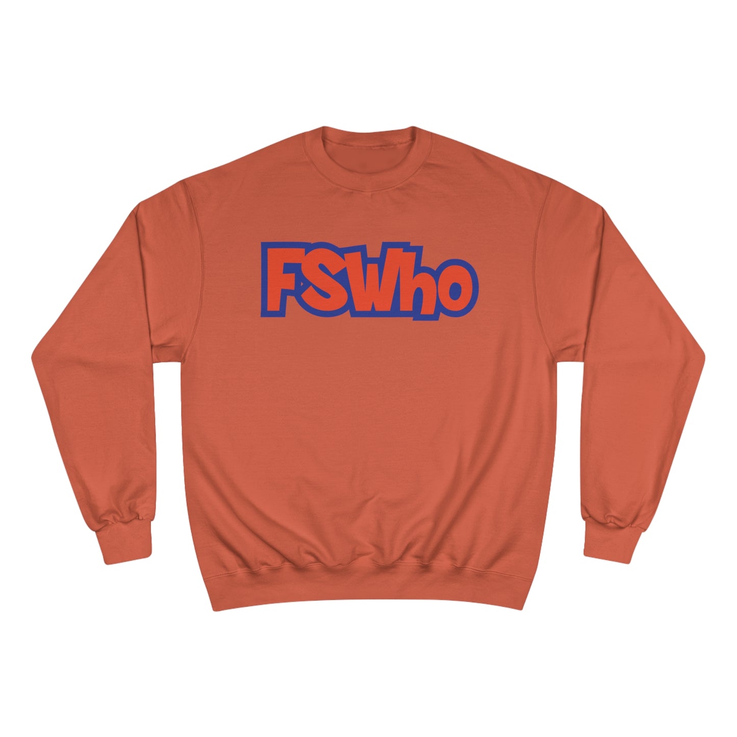 Champion Sweatshirt FSWho Orange Lettering