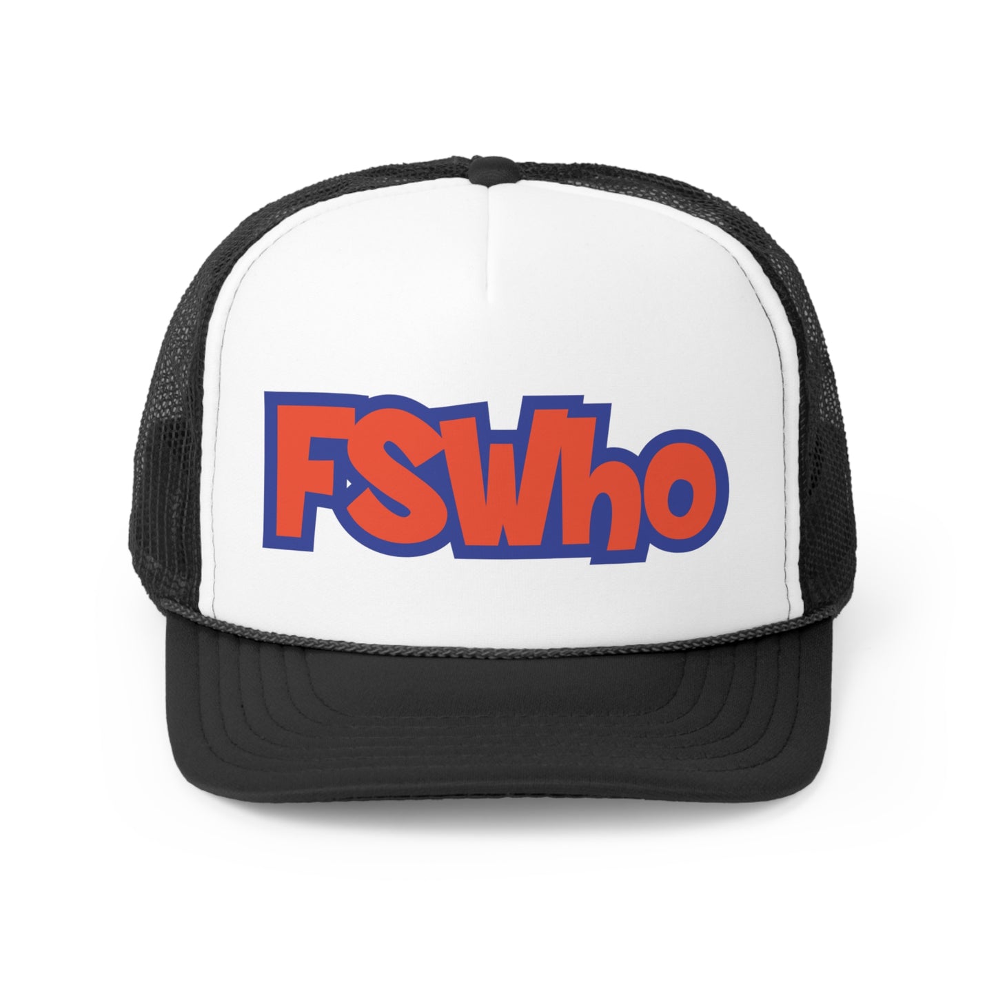 Trucker Caps FSWho Orange Lettering