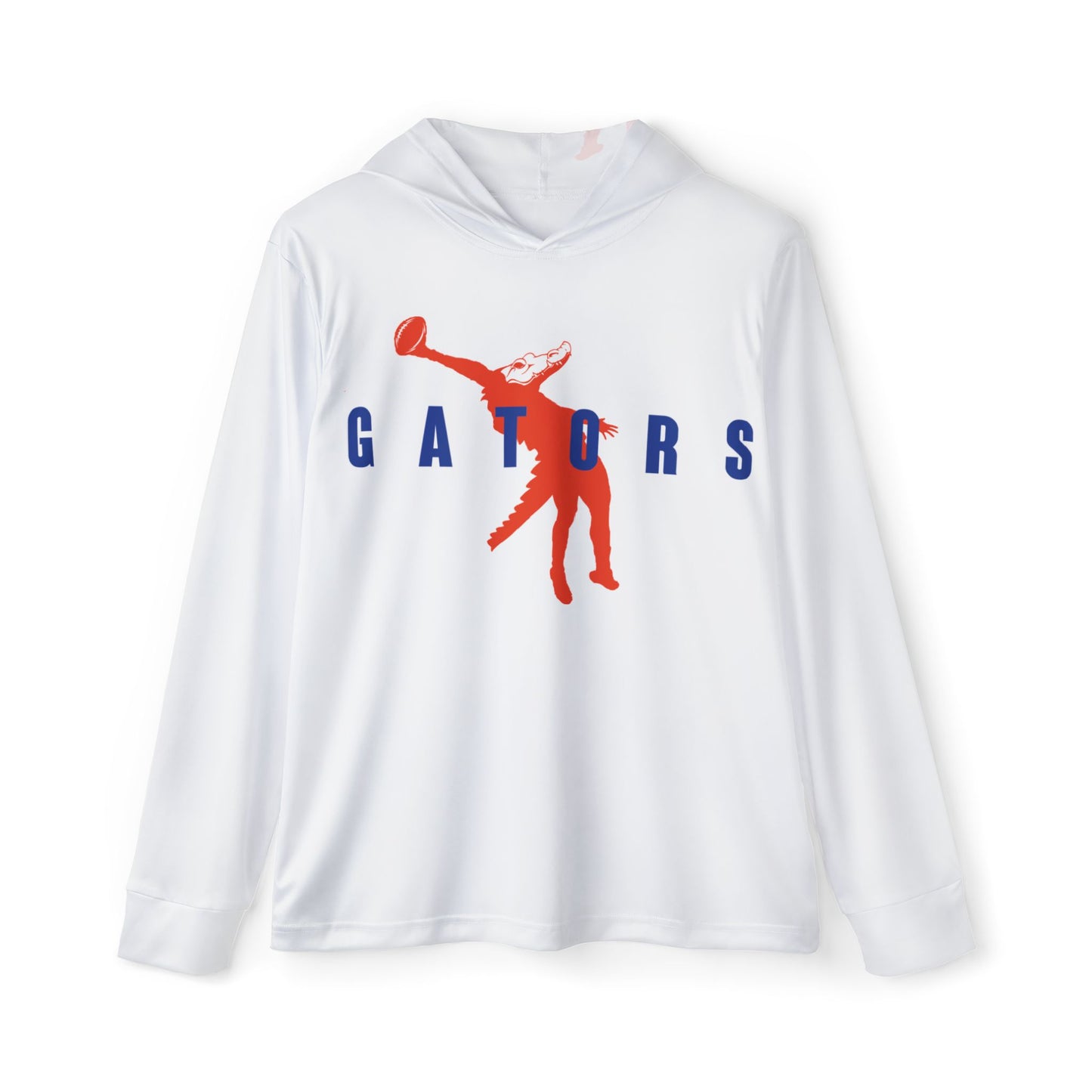 ChompMan Football (V4 / White) Men's Sports Warmup Hoodie (AOP)