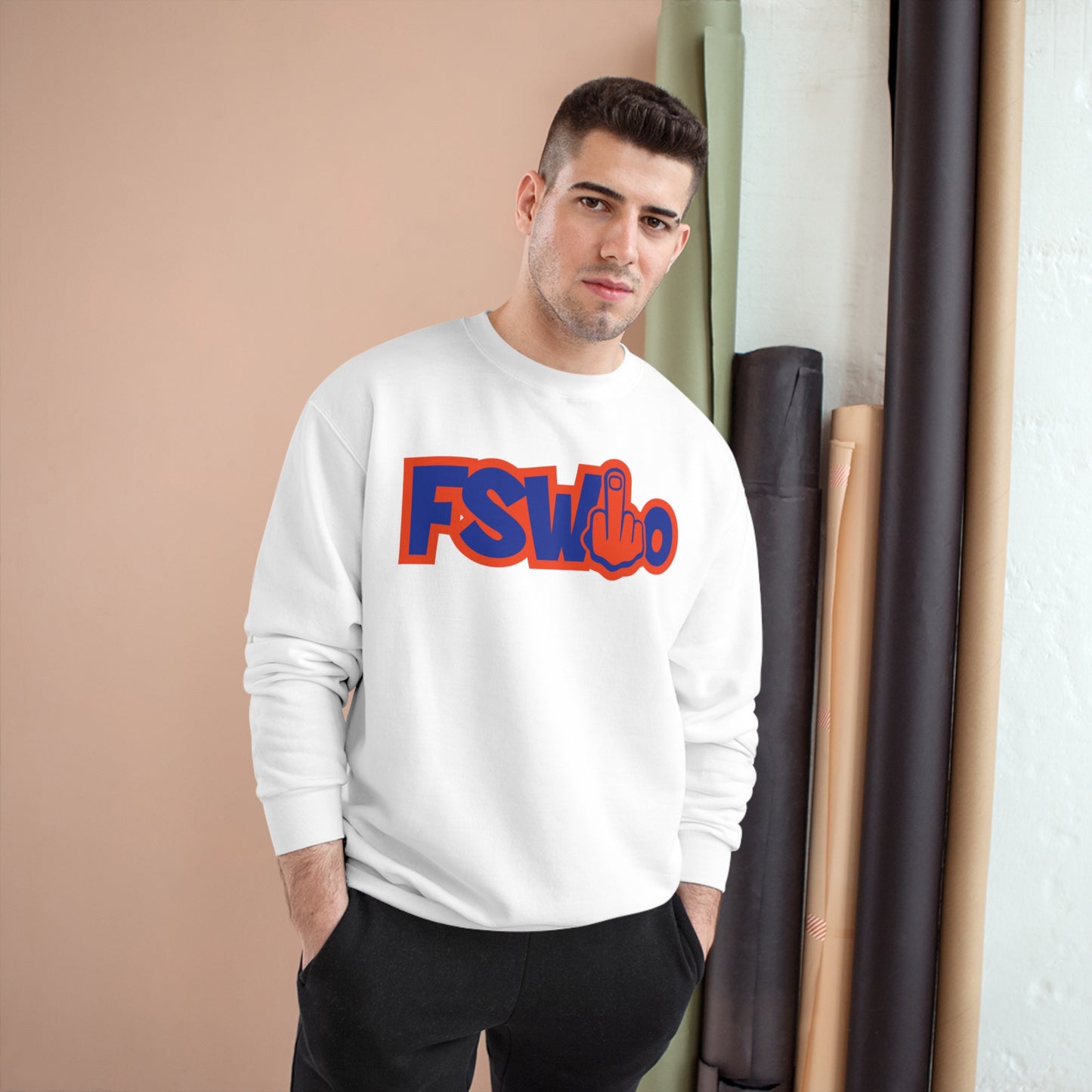 Champion Sweatshirt FSWho w/ Orange Finger