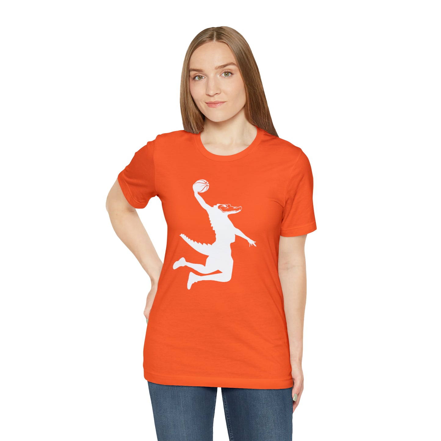 Unisex Jersey Short Sleeve Tee ChompMan (White)