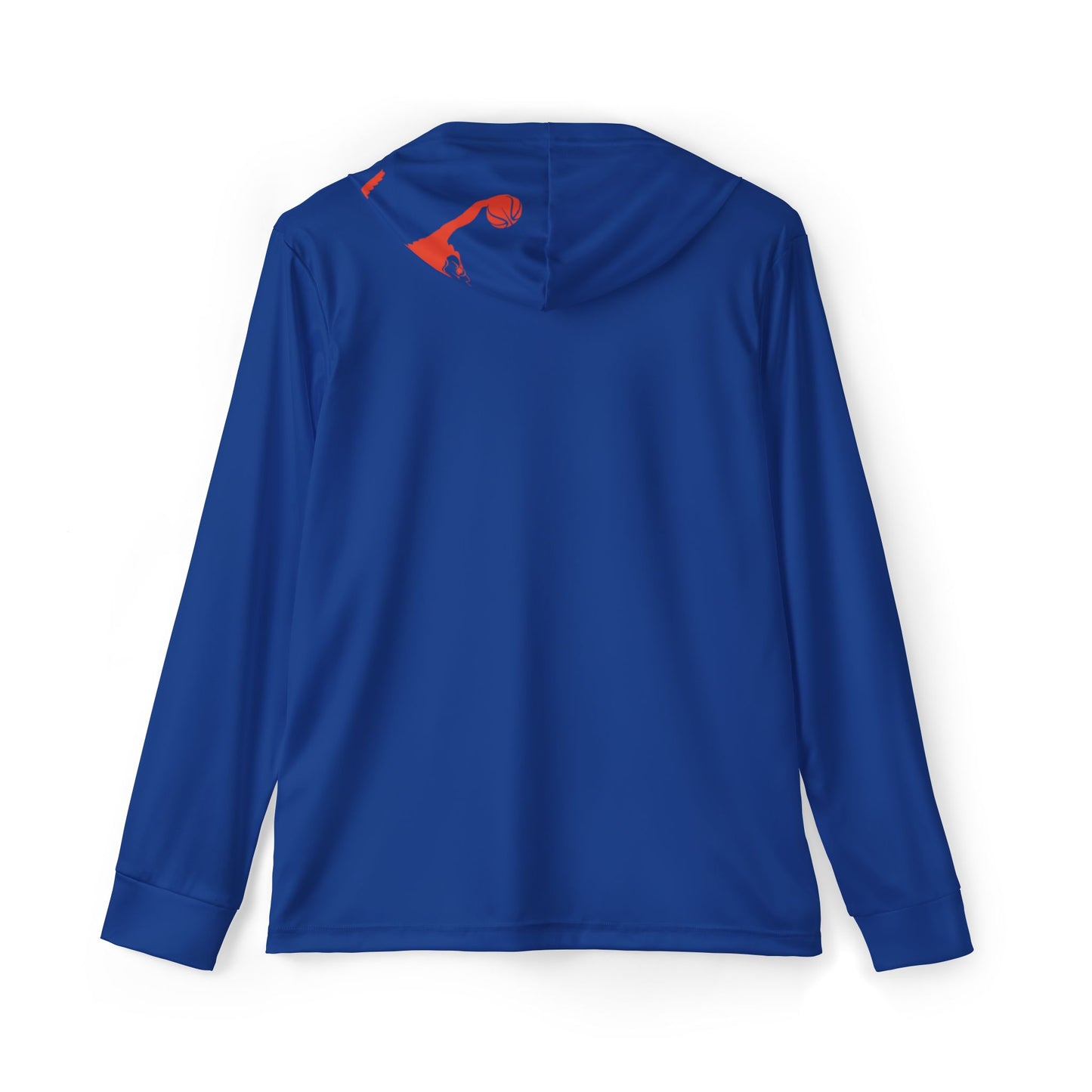 ChompMan Basketball (V6 / Blue) Men's Sports Warmup Hoodie (AOP)