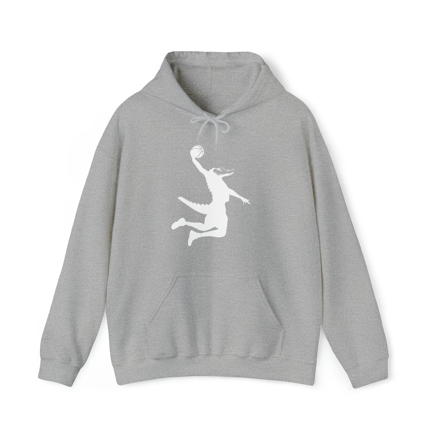 Unisex Heavy Blend™ Hooded Sweatshirt ChompMan (White)