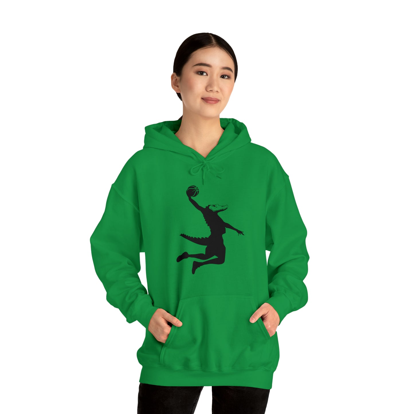 Unisex Heavy Blend™ Hooded Sweatshirt ChompMan (Black)