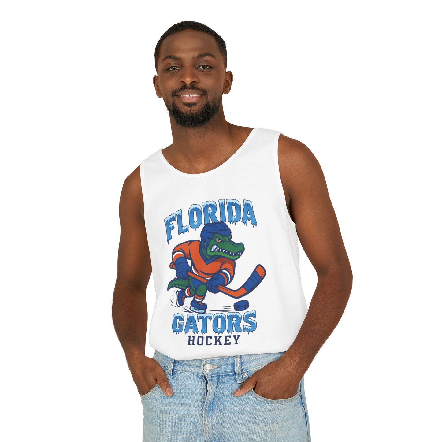 Florida Gators Hockey Tank Top | Unisex, Sports Apparel, College Gear, Summer Wear, Casual Outfit