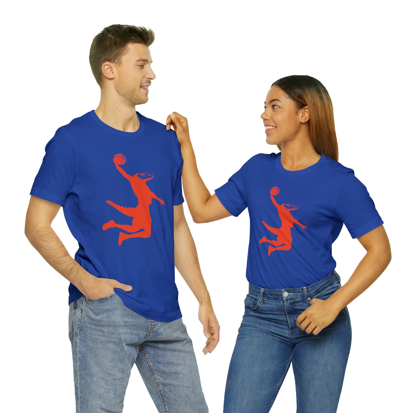Unisex Jersey Short Sleeve Tee ChompMan (Orange)