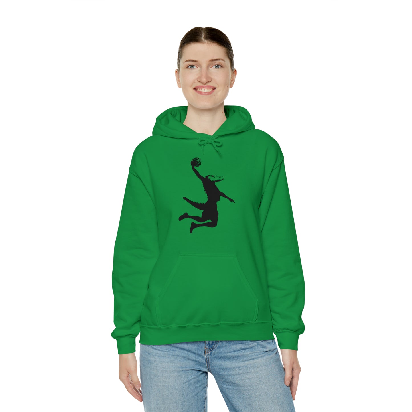Unisex Heavy Blend™ Hooded Sweatshirt ChompMan (Black)