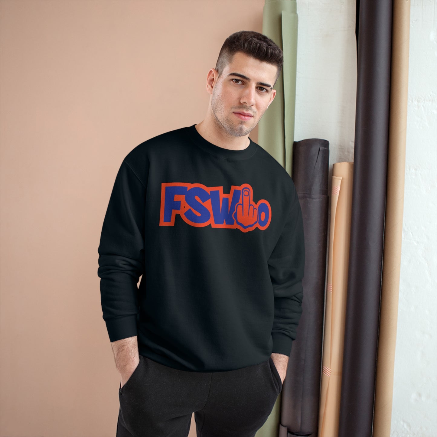Champion Sweatshirt FSWho w/ Orange Finger