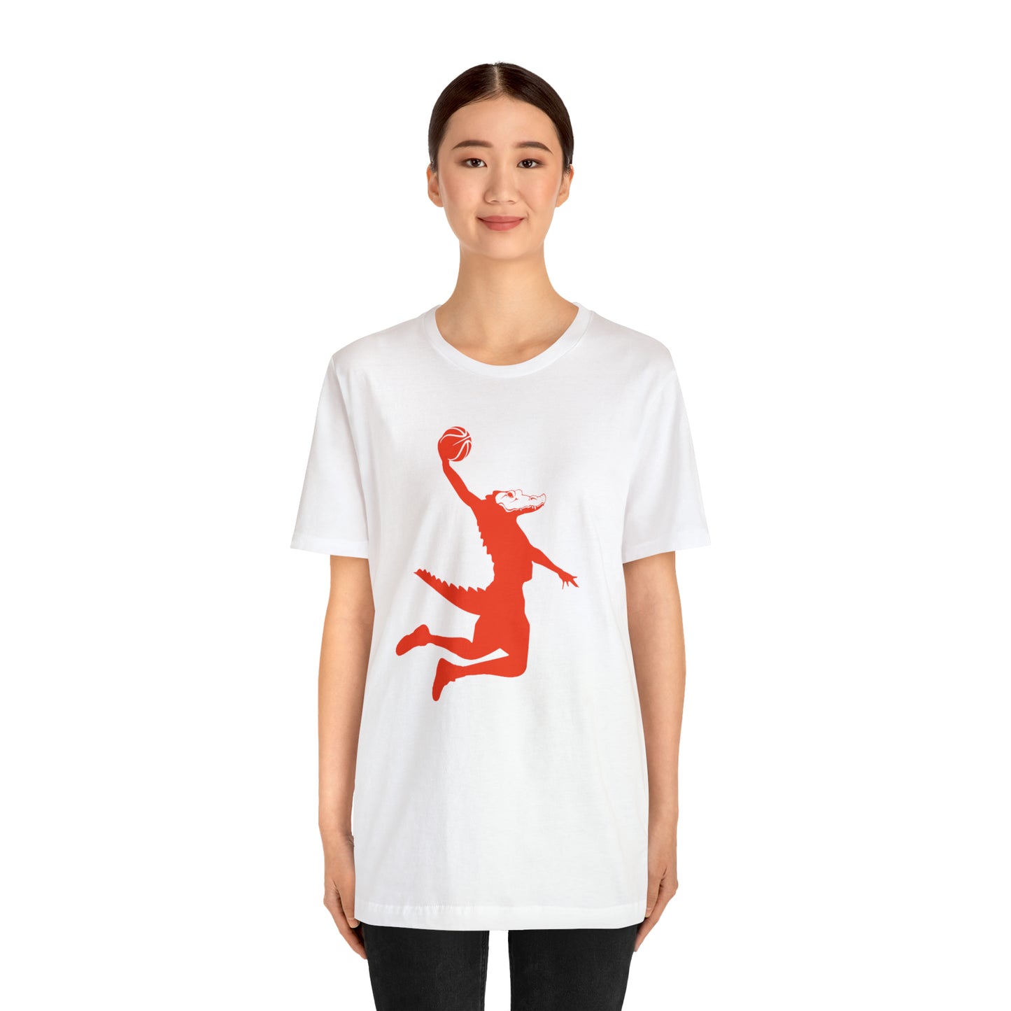 Unisex Jersey Short Sleeve Tee ChompMan (Orange)