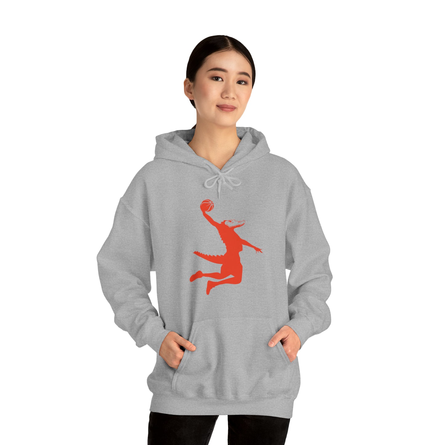 ChompMan Basketball (V6) Unisex Heavy Blend™ Hooded Sweatshirt