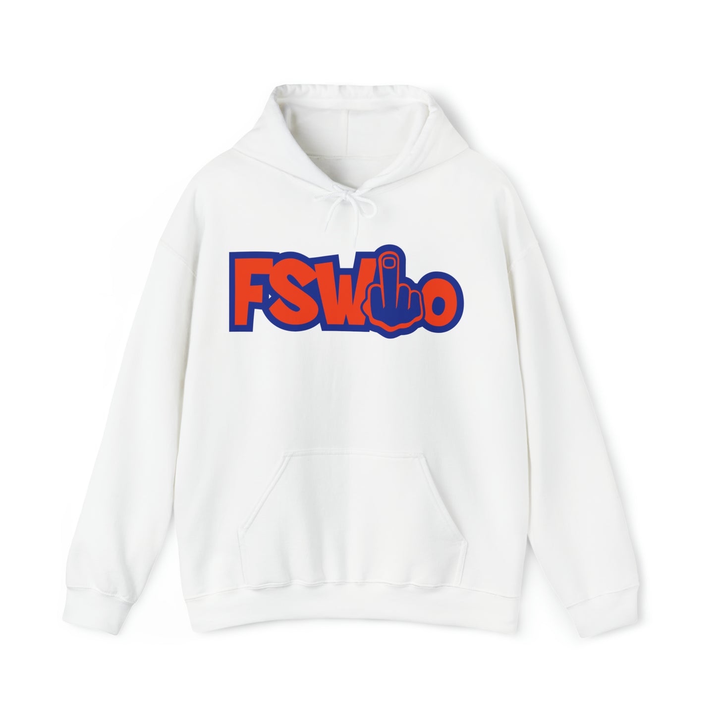 Unisex Heavy Blend™ Hooded Sweatshirt FSWho w/Blue Finger