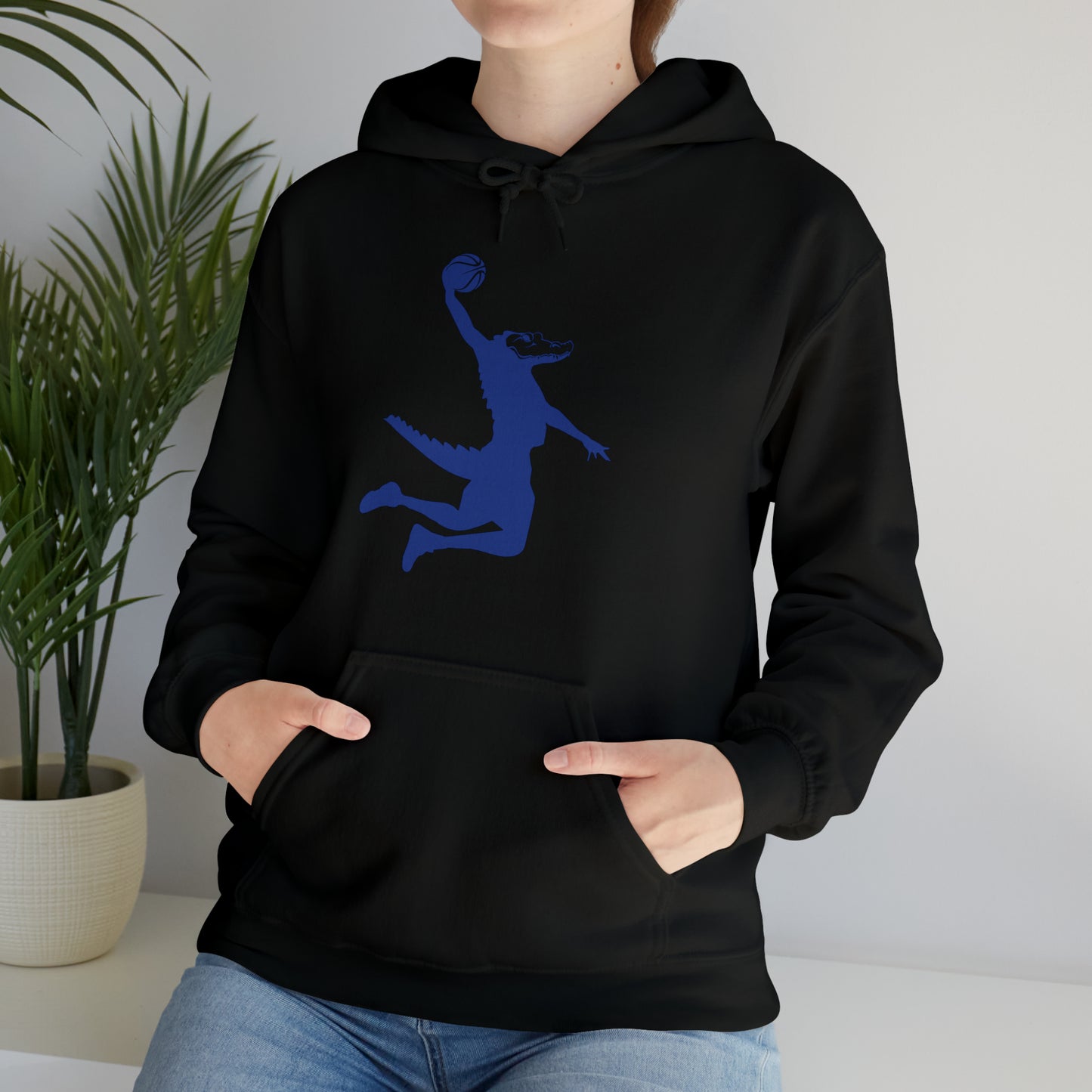 Unisex Heavy Blend™ Hooded Sweatshirt ChompMan (Blue)