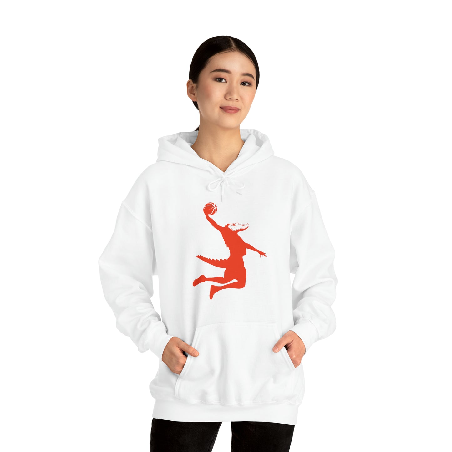 ChompMan Basketball (V6) Unisex Heavy Blend™ Hooded Sweatshirt