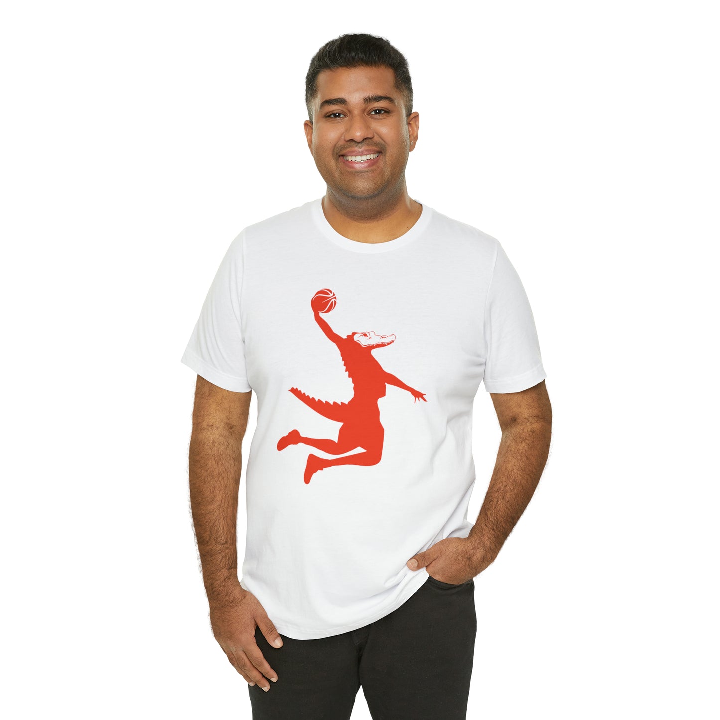 Unisex Jersey Short Sleeve Tee ChompMan (Orange)
