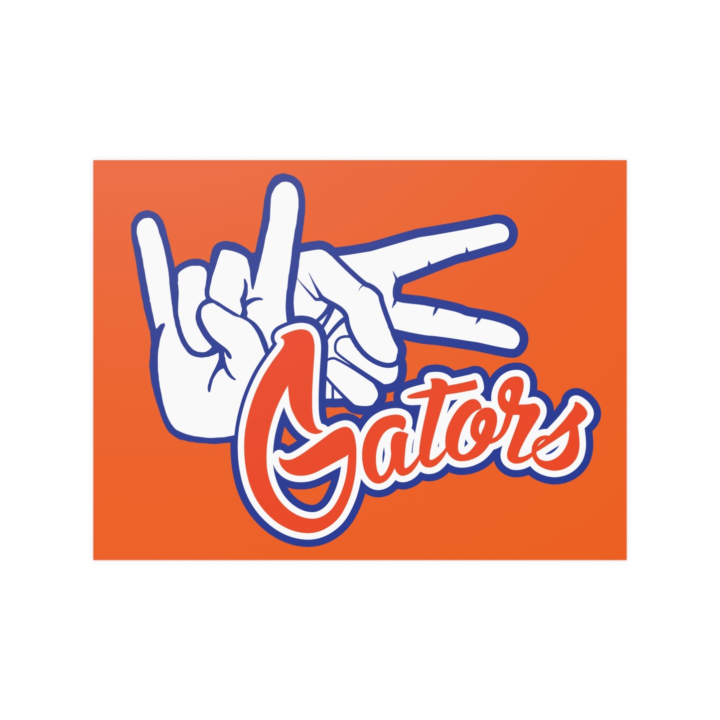 UF Gators (V4) Satin Posters (210gsm)